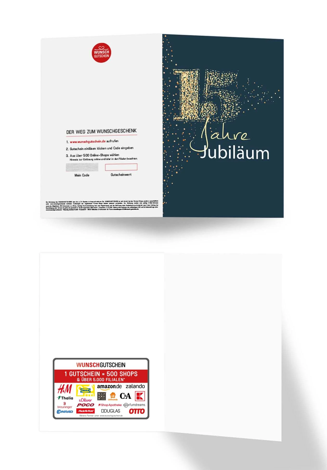 15 Jahre Jubiläum - Blau Gold - Image 3