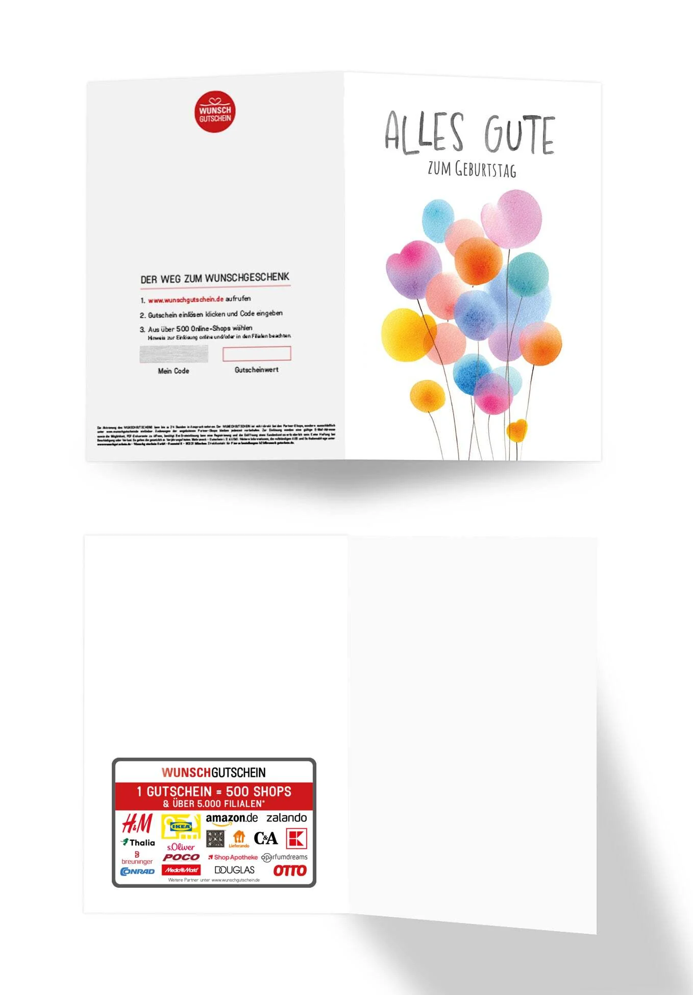 Alles Gute Geburtstag - Ballons Bunt PDF - Image 3