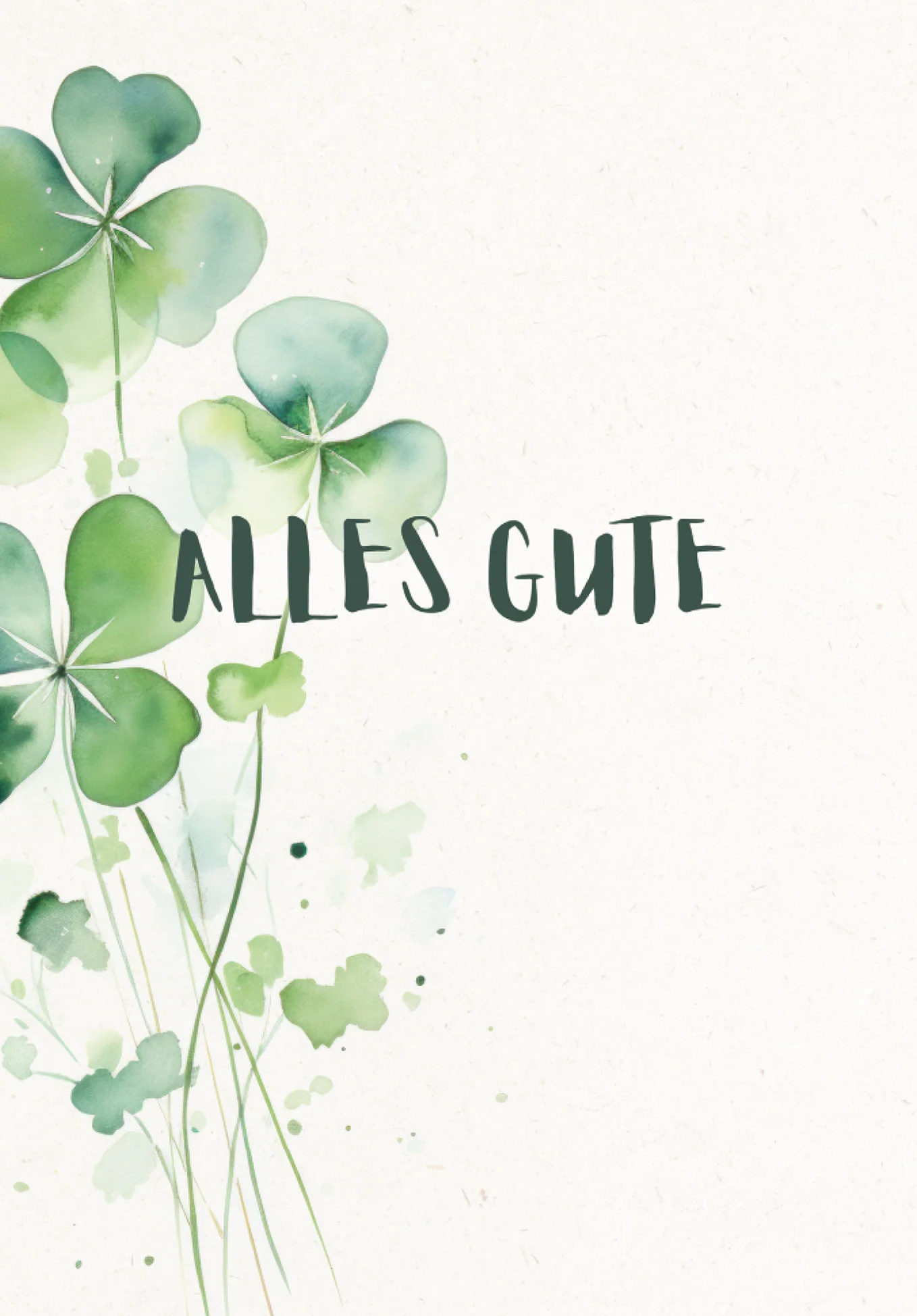 Alles Gute - Kleeblatt PDF - Image 2