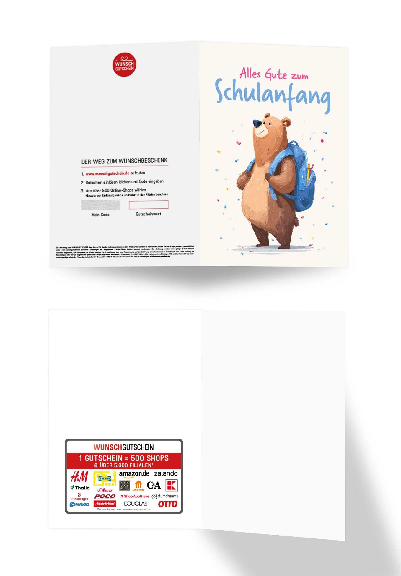 Alles Gute Schulanfang - Bär - Image 3