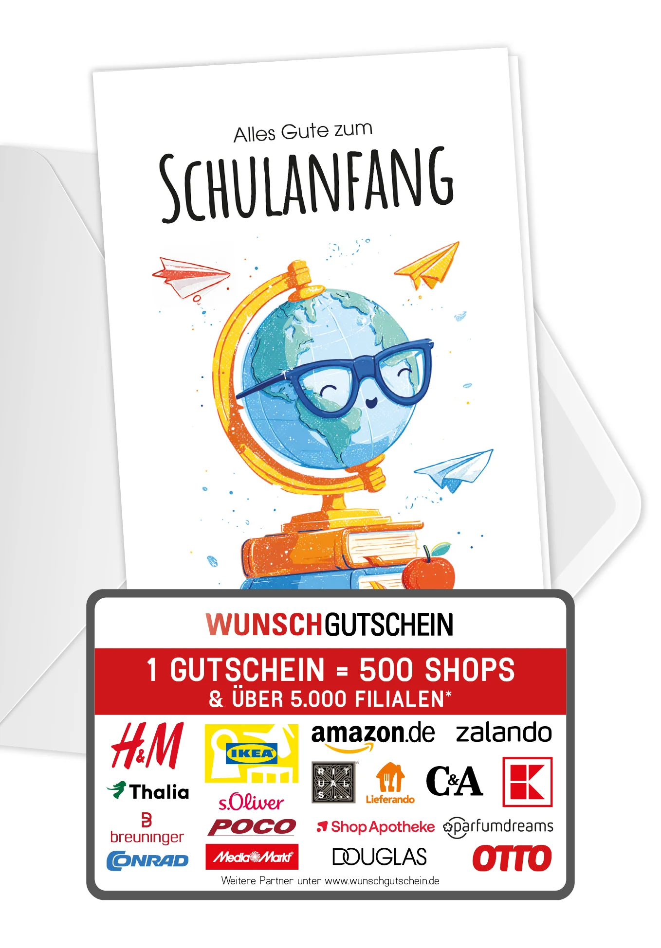 Alles Gute Schulanfang - Globus