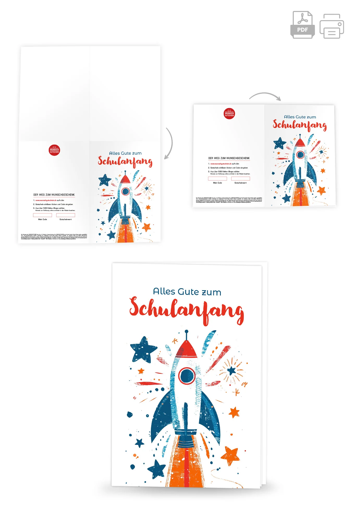 Alles Gute Schulanfang - Rakete - Image 4