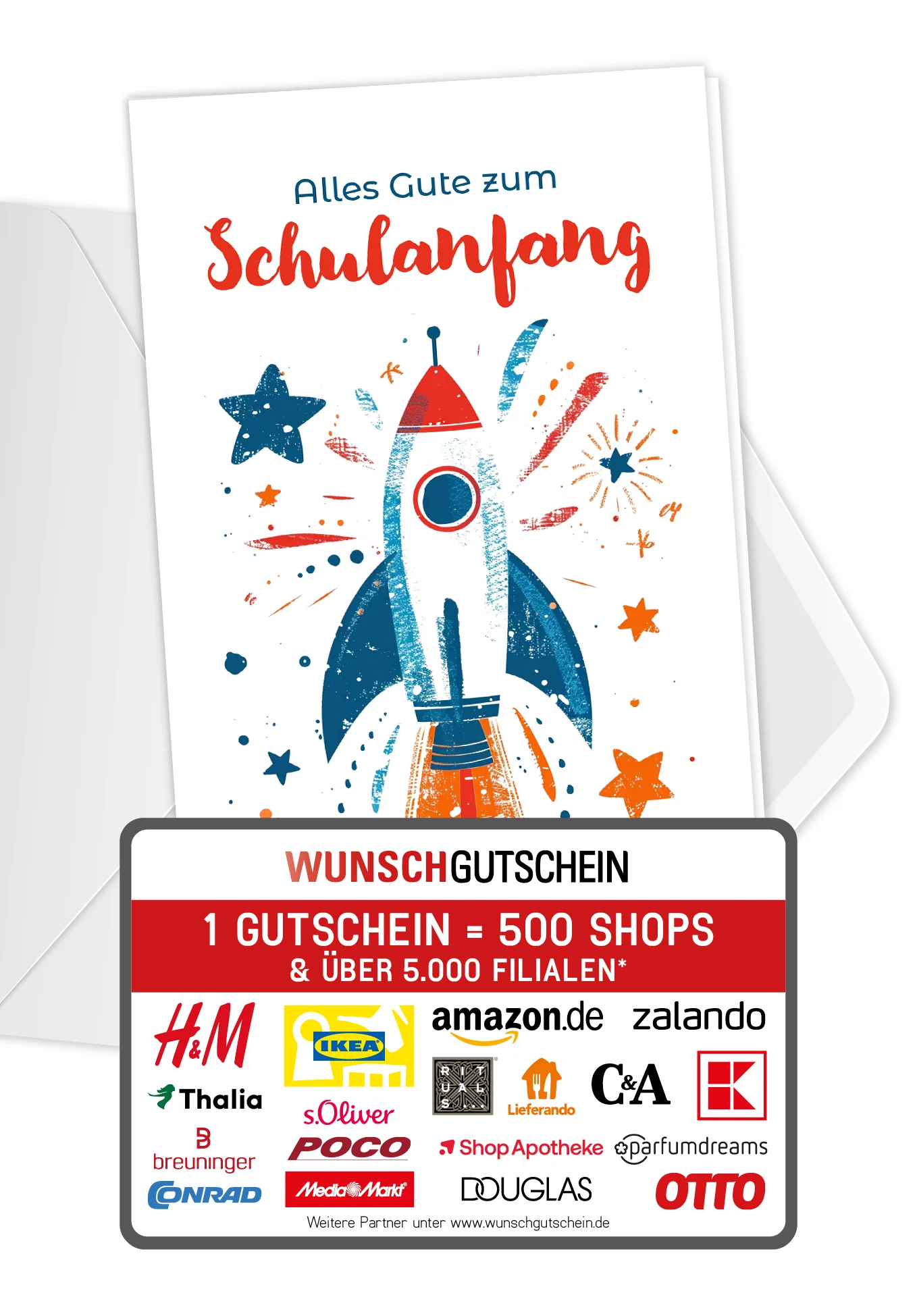 Alles Gute Schulanfang - Rakete PDF