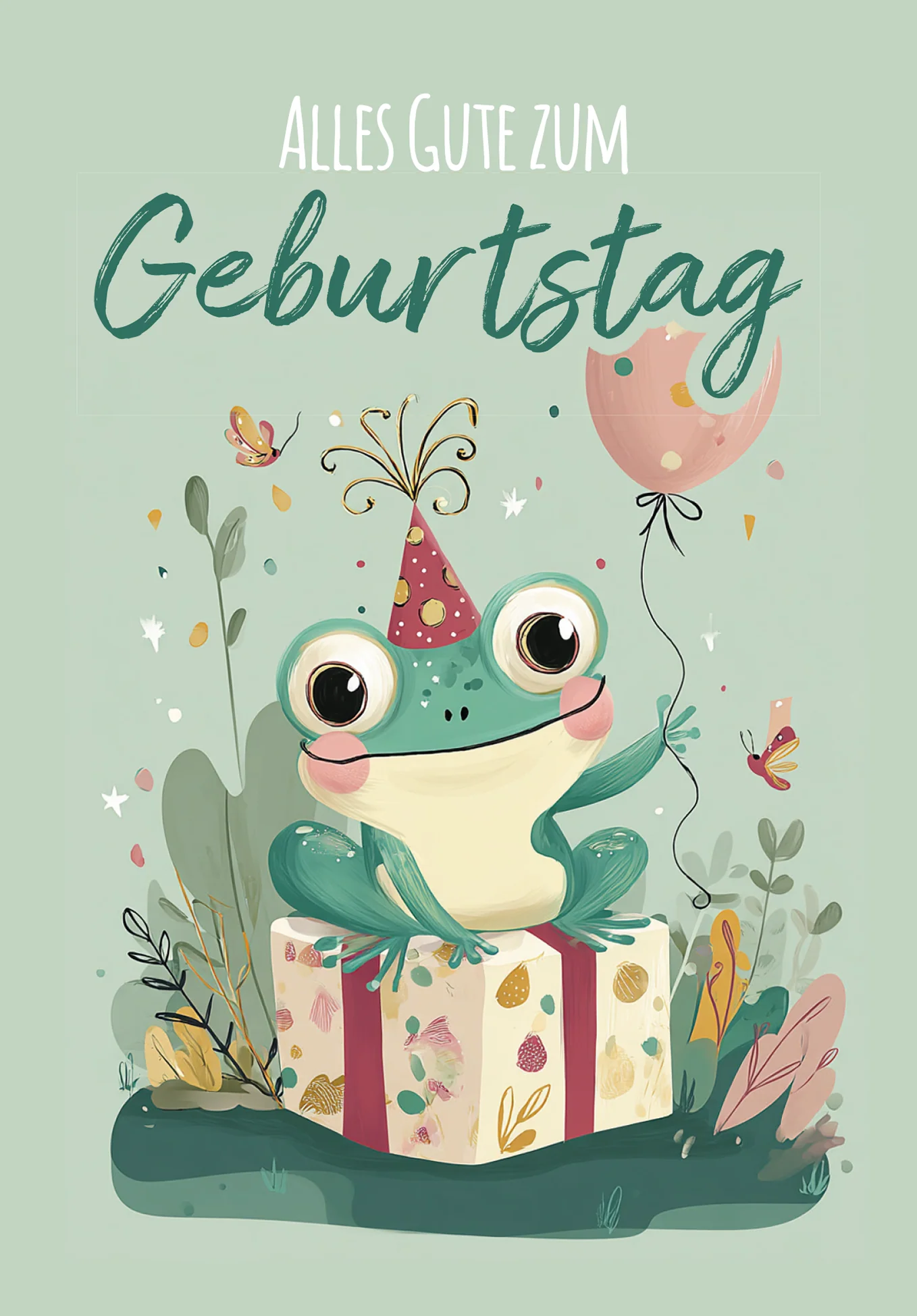 Alles Gute zum Geburtstag - Frosch PDF - Image 2