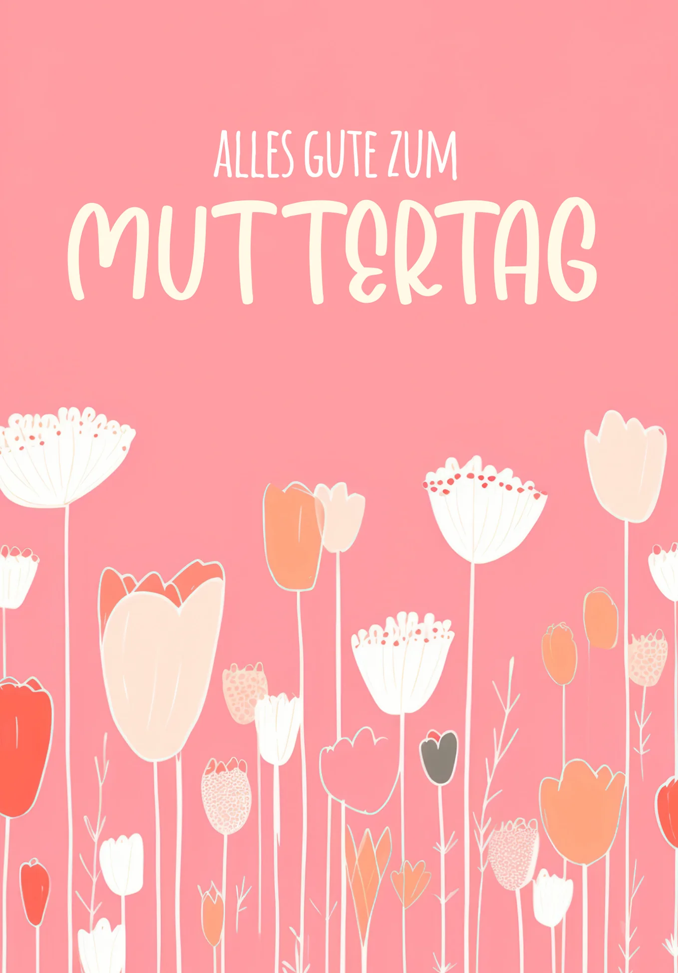 Alles Gute zum Muttertag - Blumenwiese PDF - Image 2