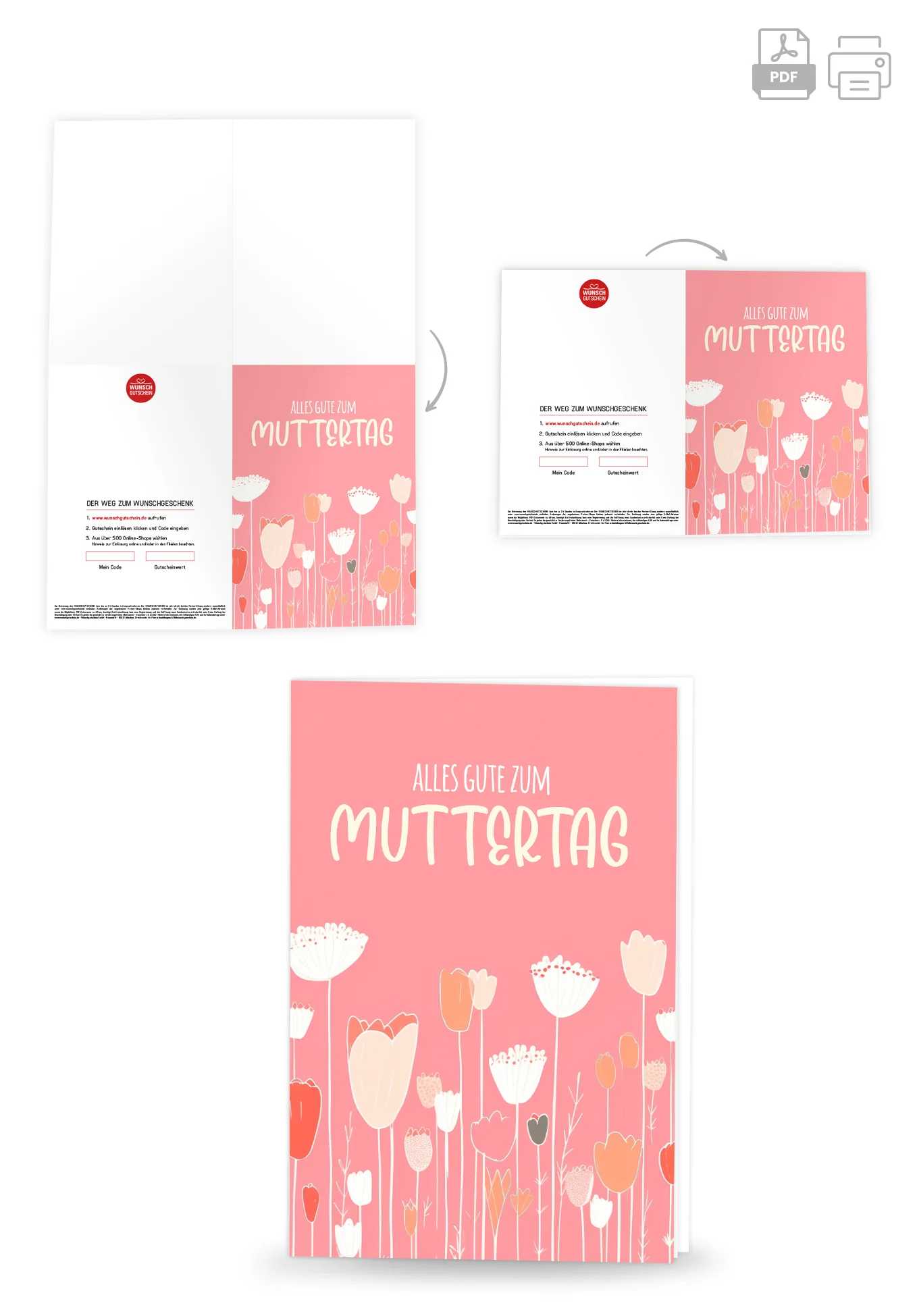 Alles Gute zum Muttertag - Blumenwiese PDF - Image 4