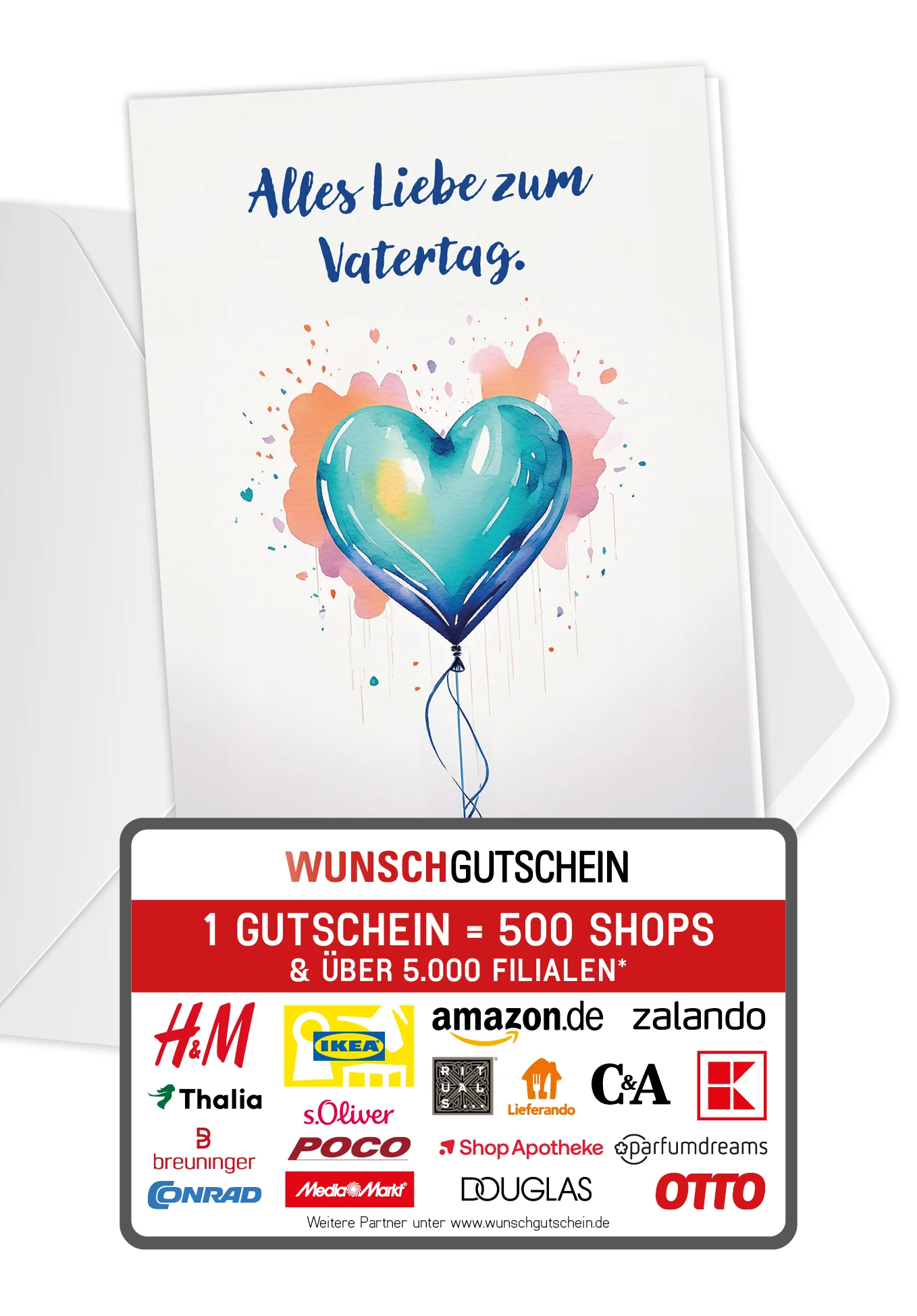 Alles Liebe Vatertag - Herz PDF