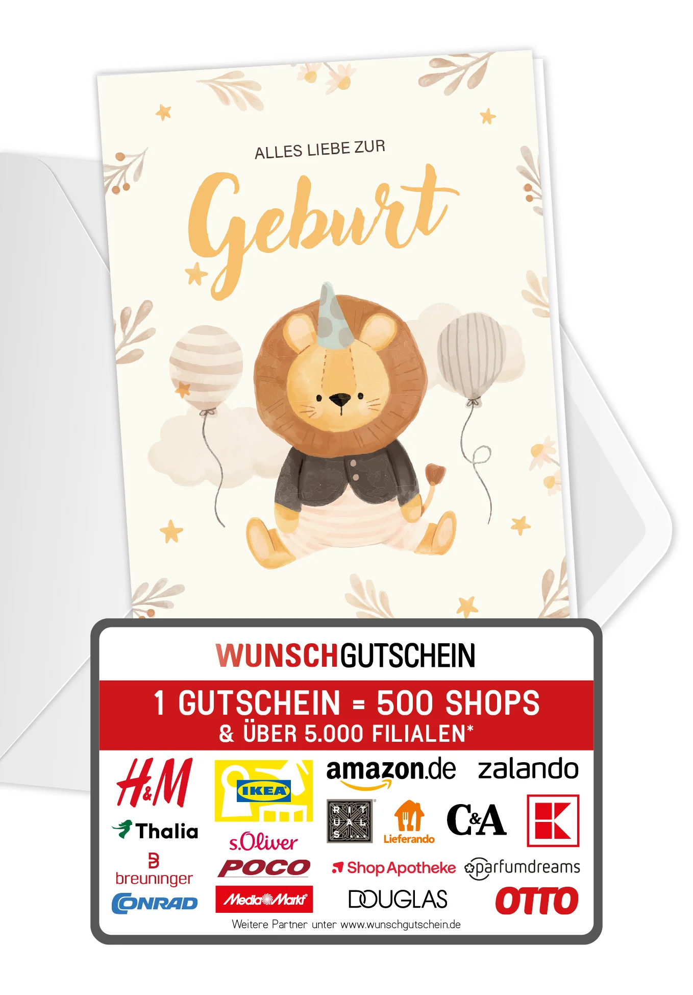 Alles Liebe zur Geburt - Löwe Beige PDF