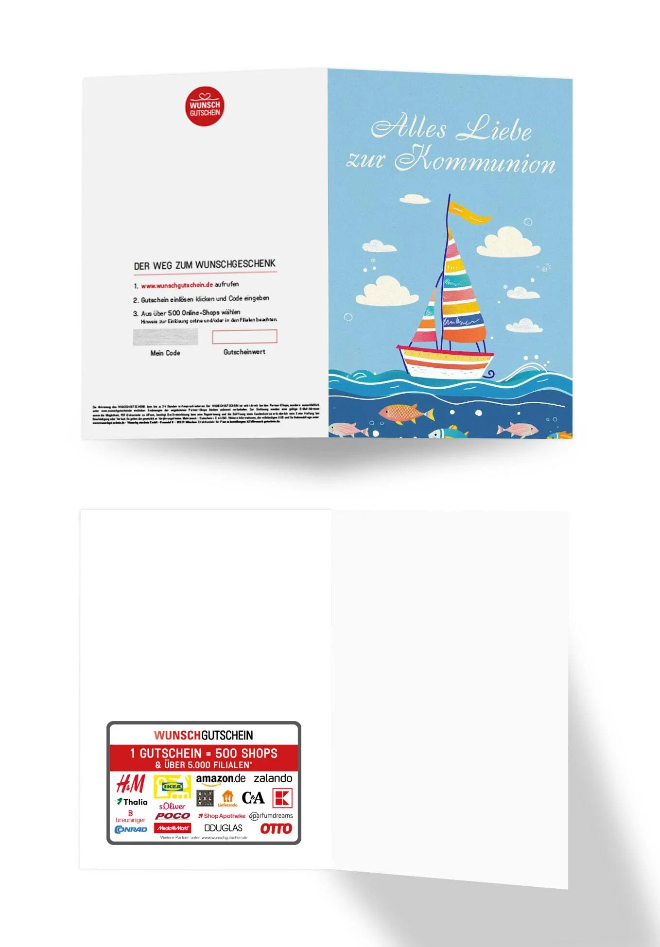 Alles Liebe zur Kommunion - Segelboot PDF - Image 3