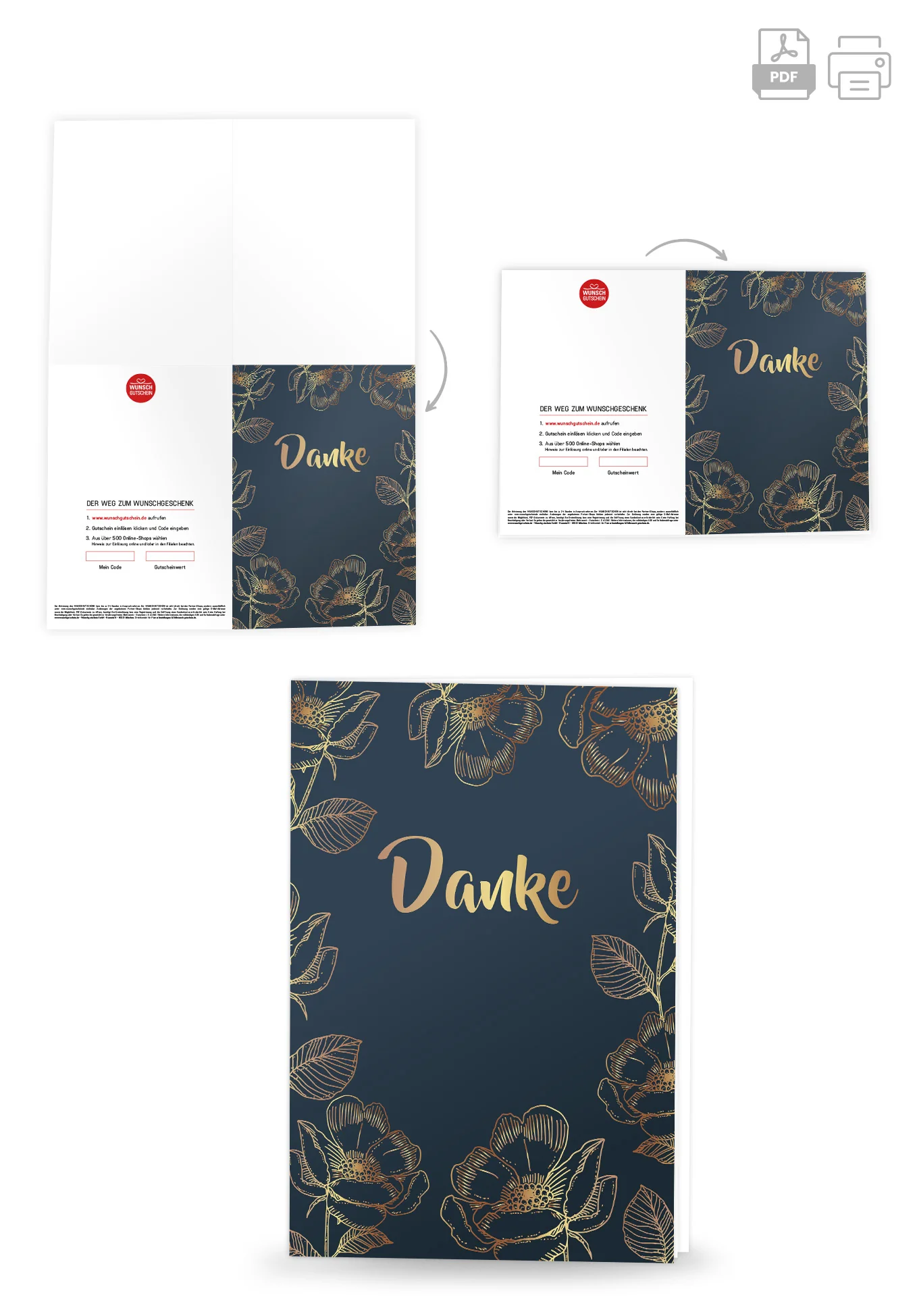 Danke - Blau Gold PDF - Image 4