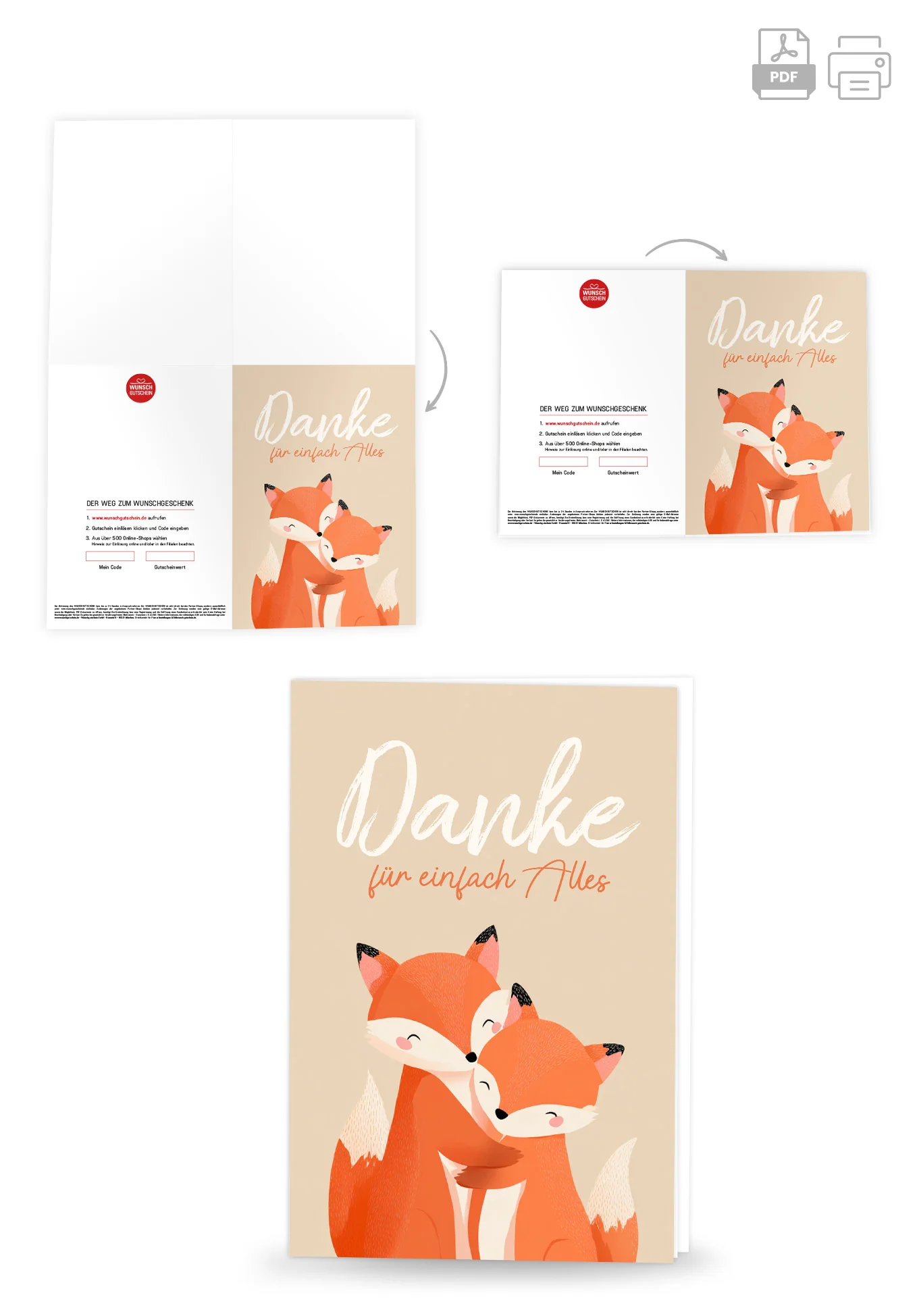 Danke für Alles - Füchse PDF - Image 4
