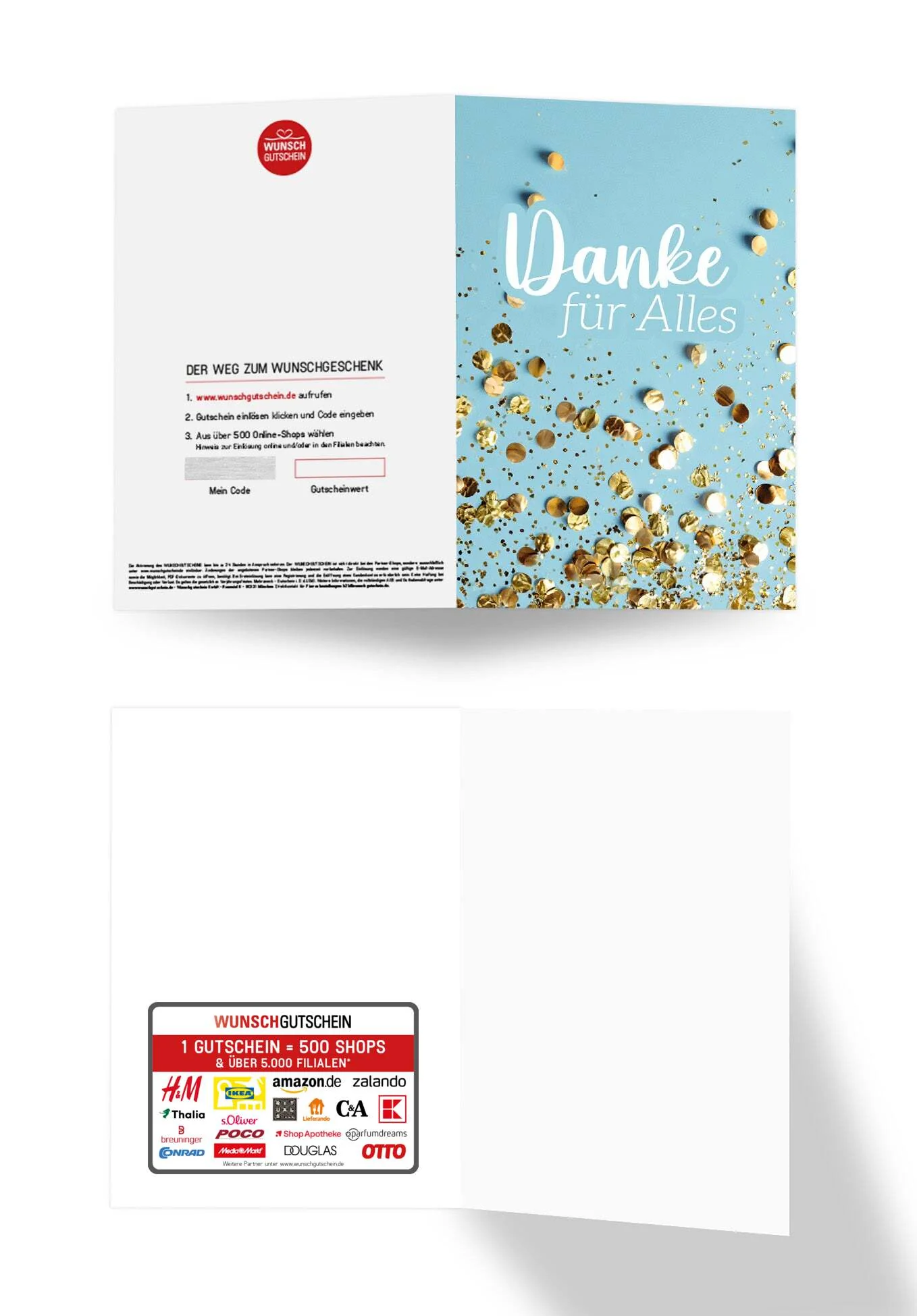 Danke für Alles - Konfetti Blau - Image 3