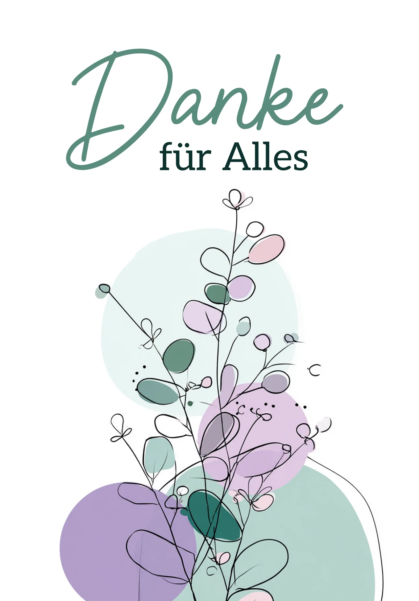 Danke für Alles - Lila Grün - Image 2