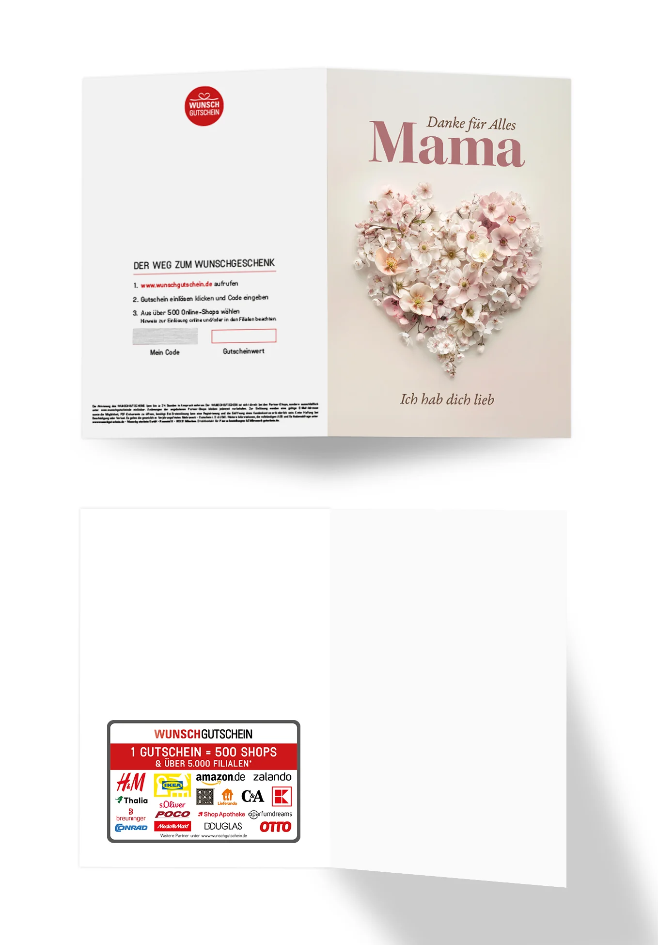 Danke für Alles Mama - Blumenherz PDF - Image 3