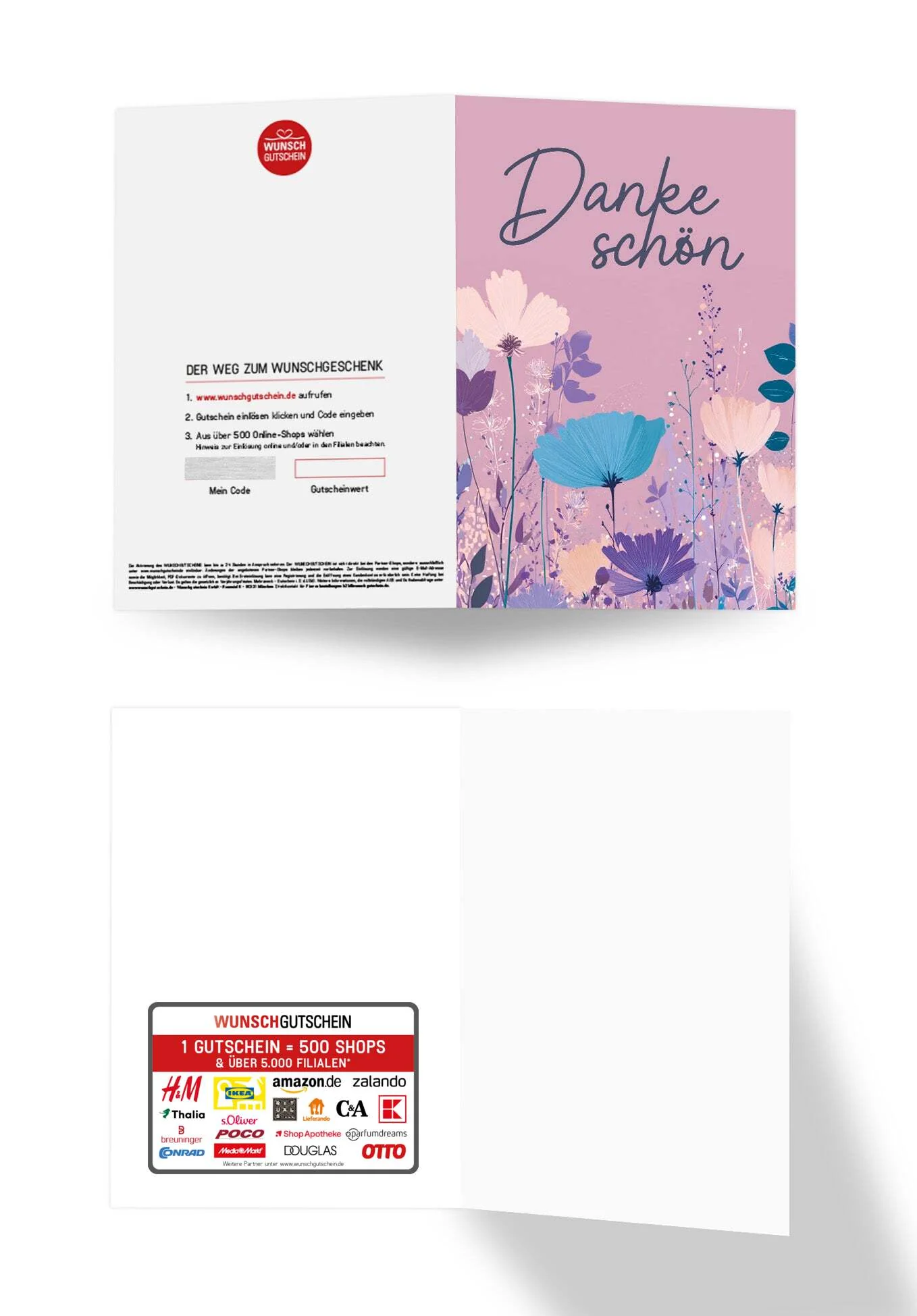 Dankeschön - Blumen Lila - Image 3