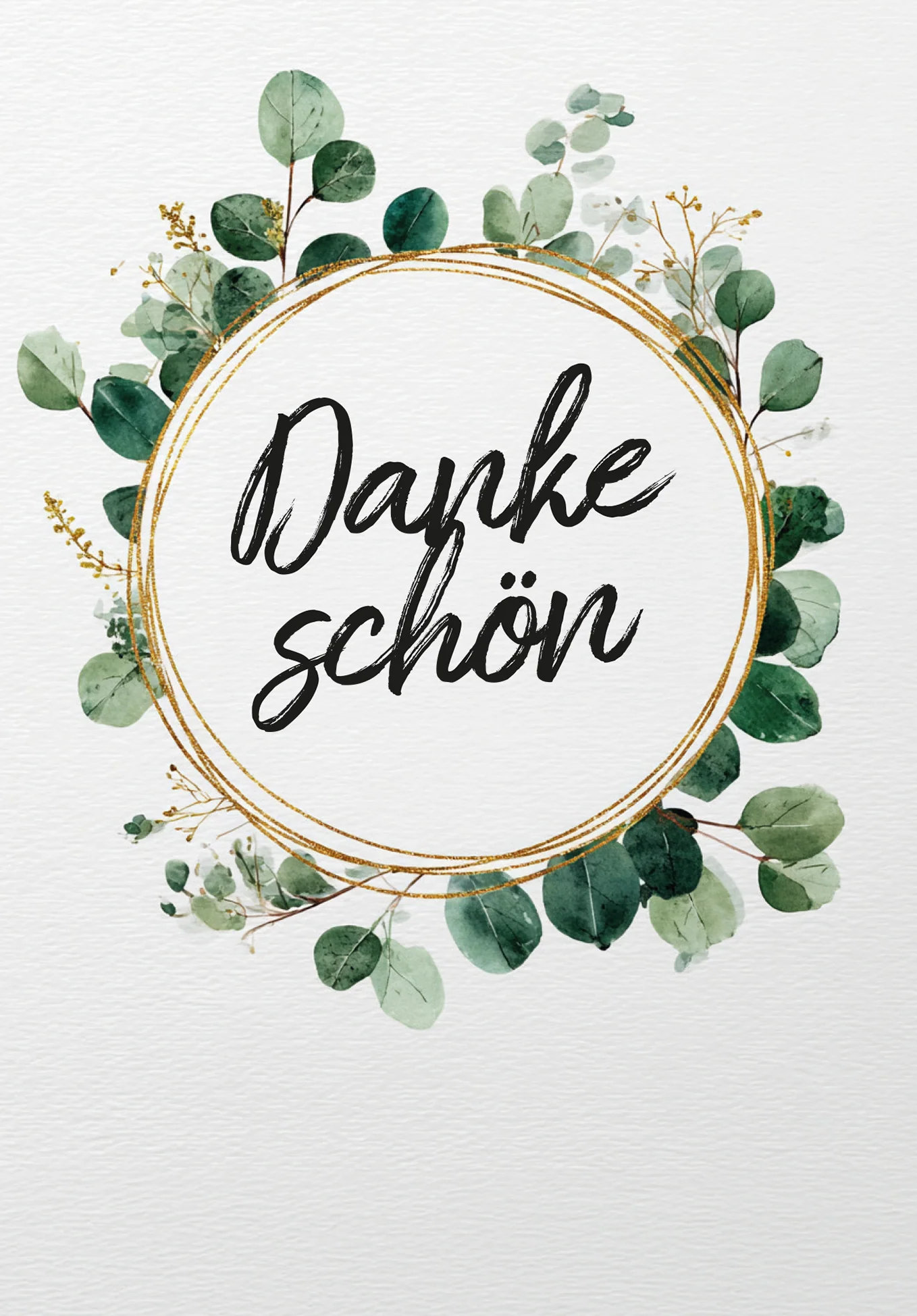 Dankeschön - Eucalyptus Kranz - Image 2
