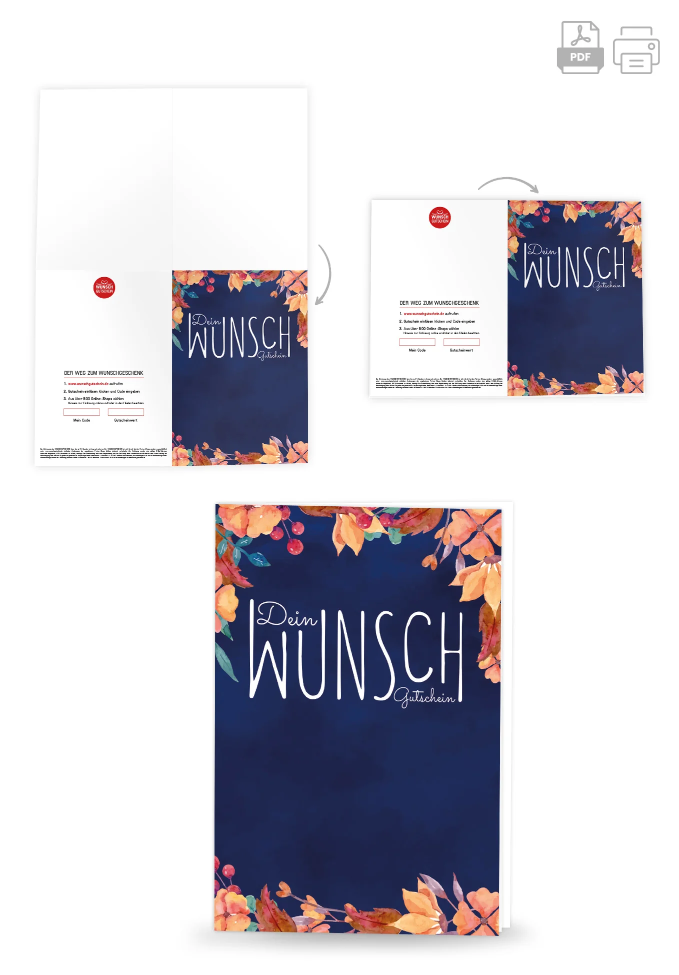 Dein Wunschgutschein - Blätter - Image 4