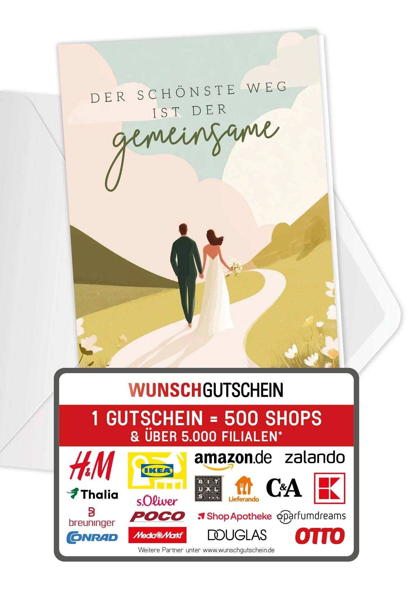Der schönste Weg ist der gemeinsame - Brautpaar PDF
