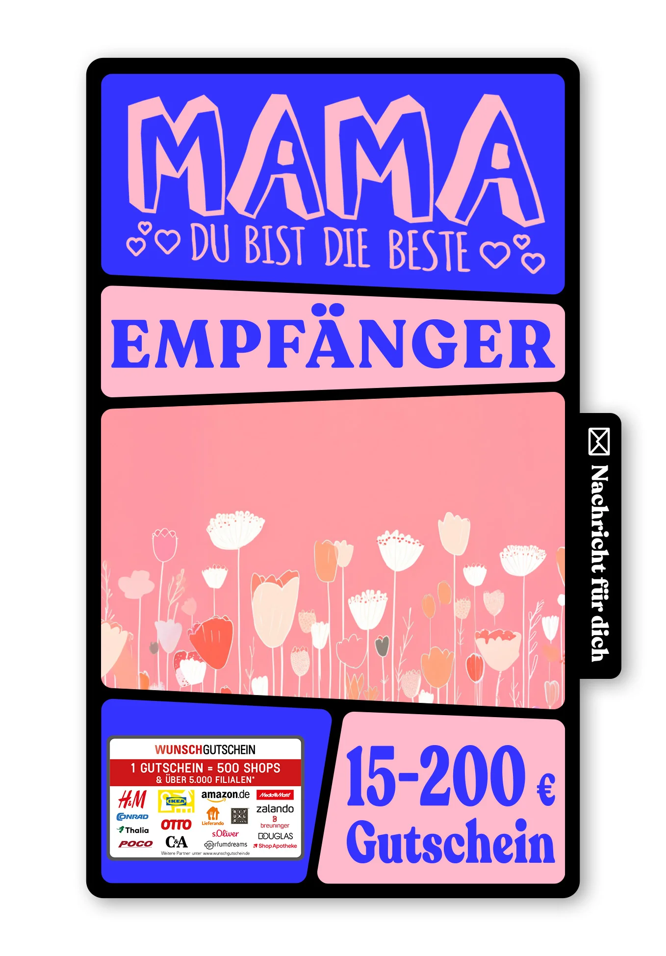 Digital - Alles Gute zum Muttertag - Blumenwiese