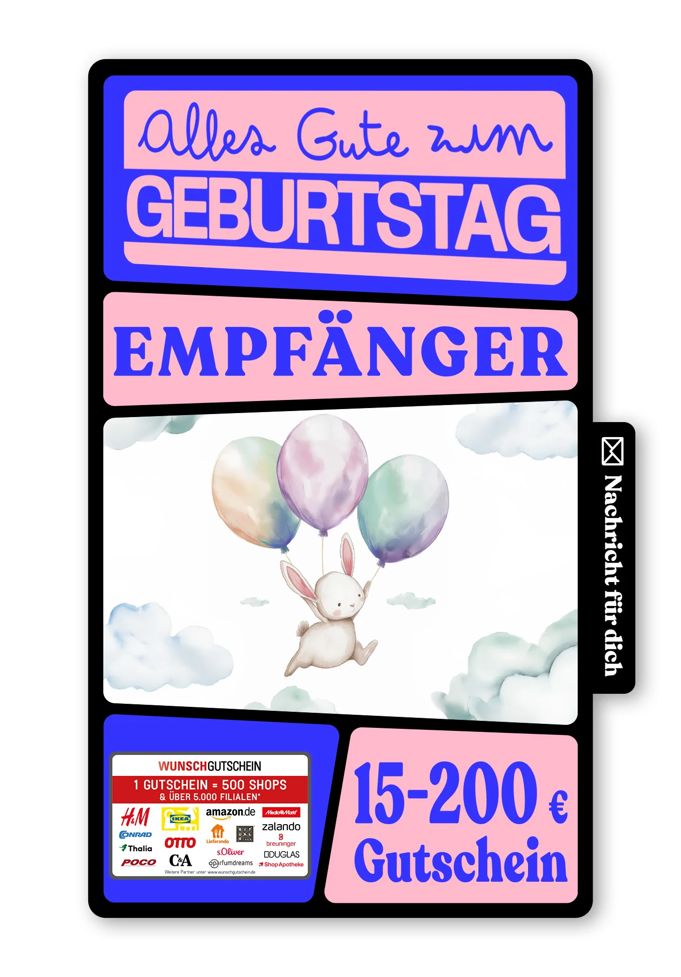 Digital - Alles Liebe - Hase