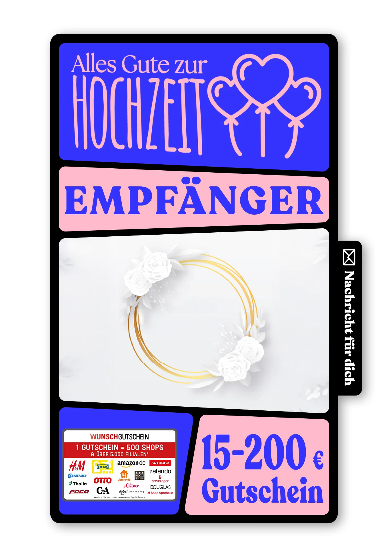 Digital - Alles Liebe zur Hochzeit - Ring