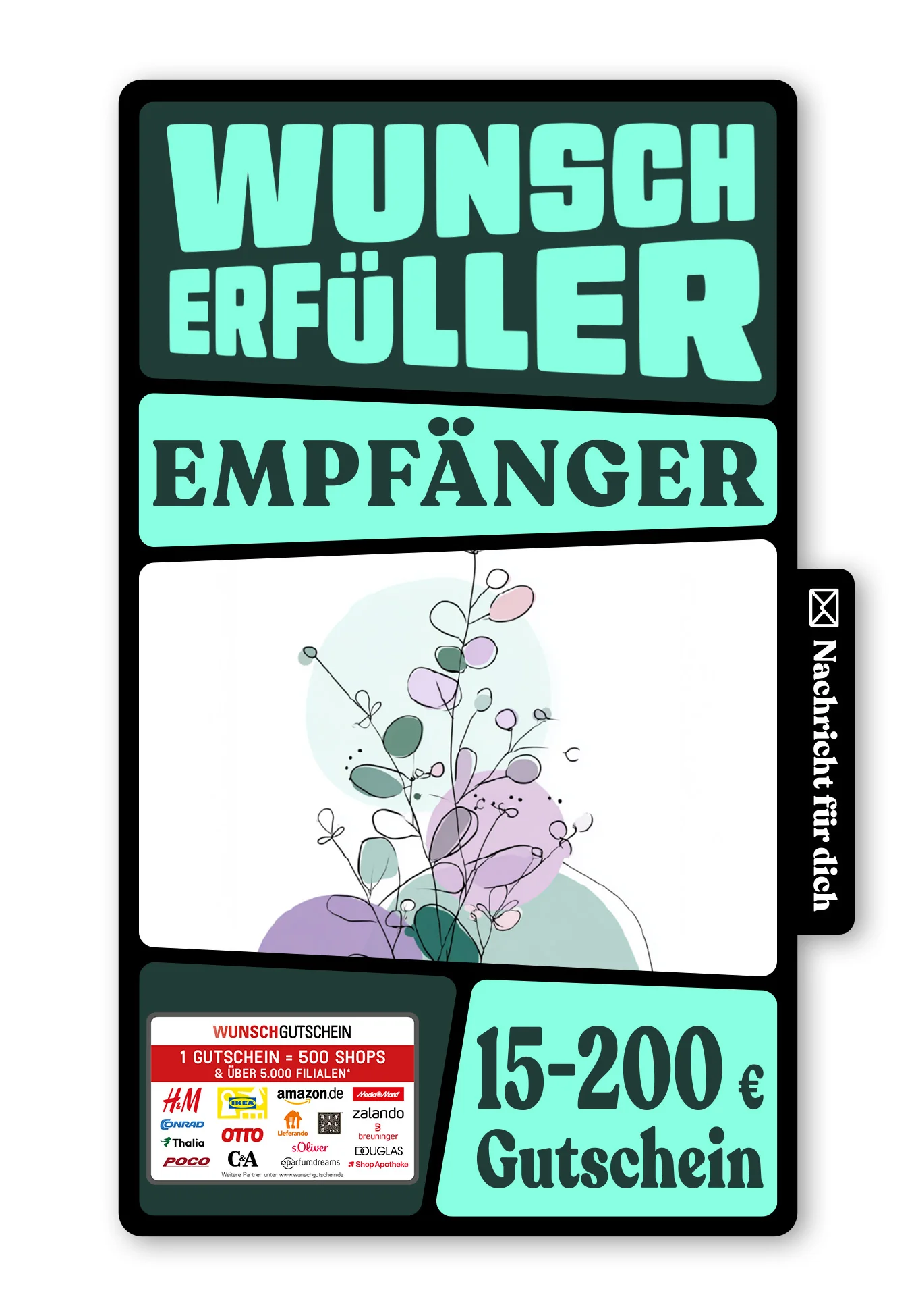 Digital - Danke für Alles - Lila Grün