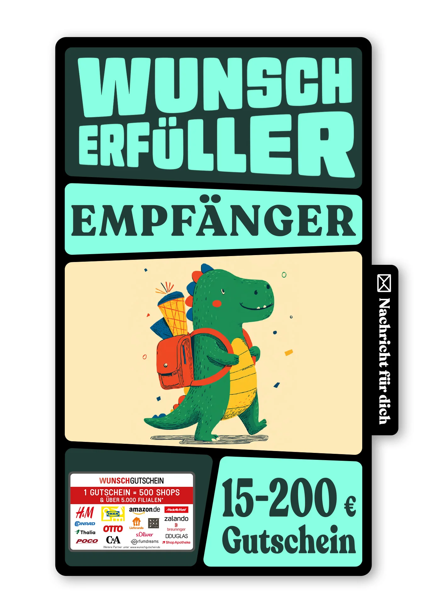 Digital - Endlich ein Schulkind - Dino