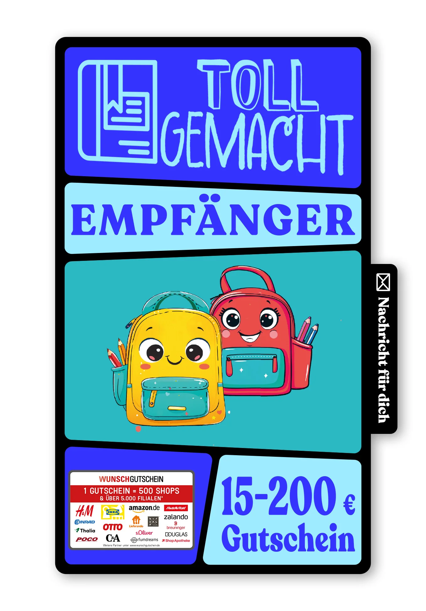 Digital - Endlich Schule - Rucksack