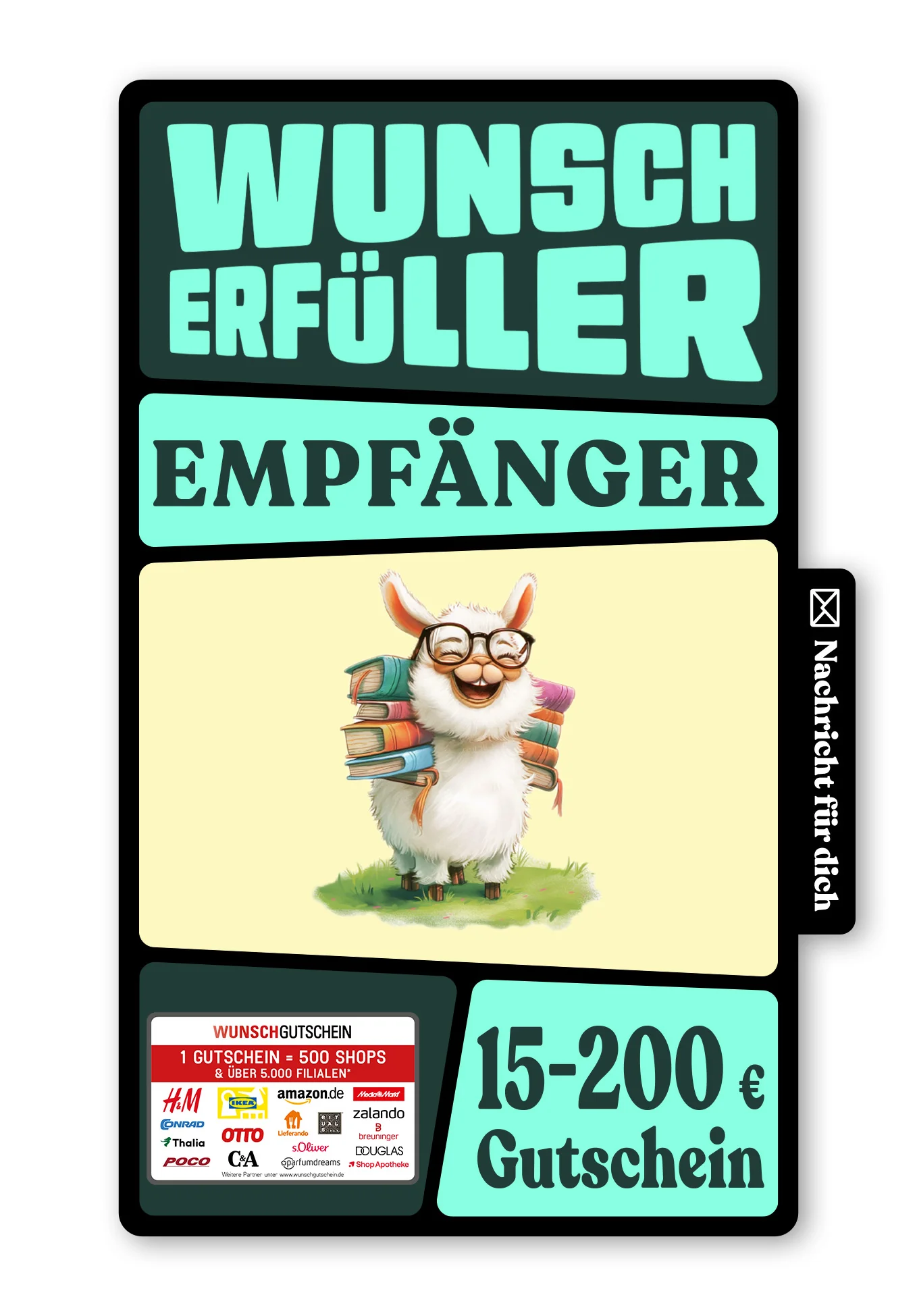 Digital - Endlich Schulkind - Lama