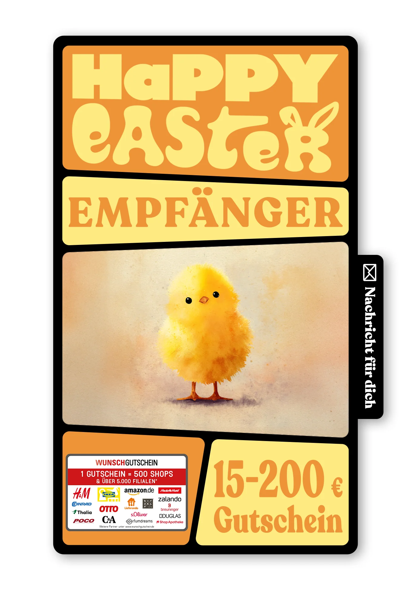 Digital - Frohe Ostern - Küken