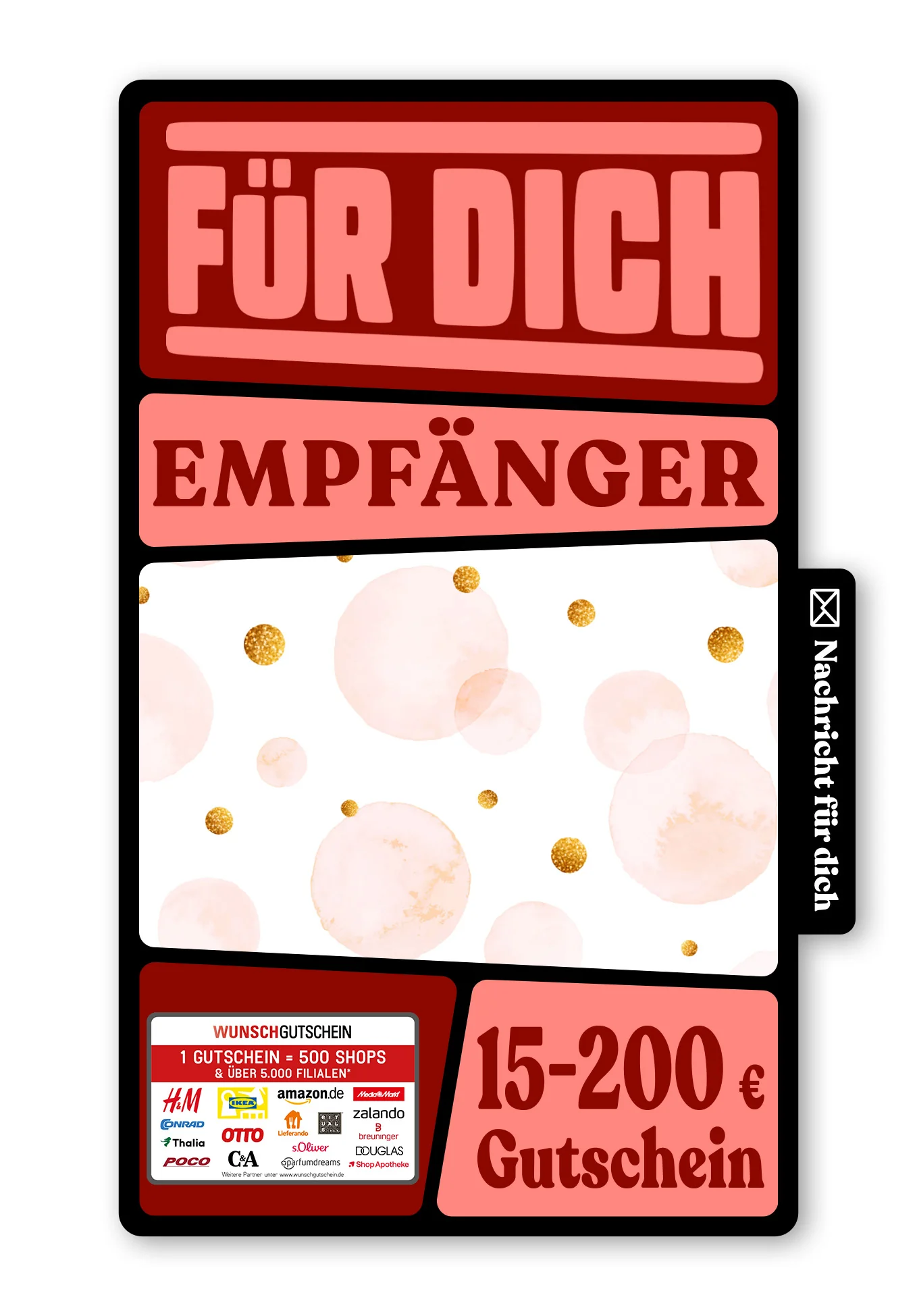 Digital - Für alle Wünsche - Rosa Punkte
