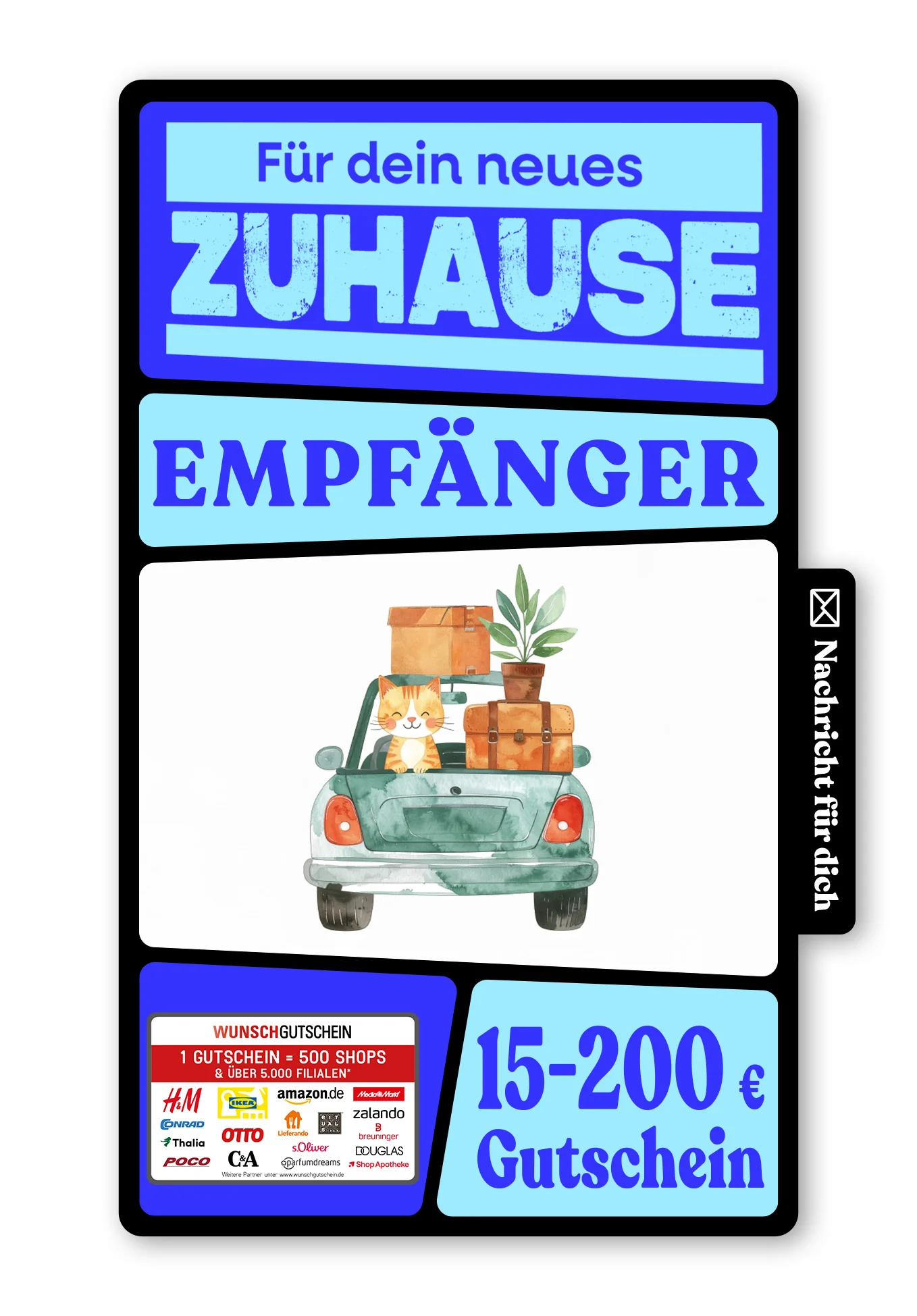 Digital - Für dein neues Zuhause - Auto Türkis