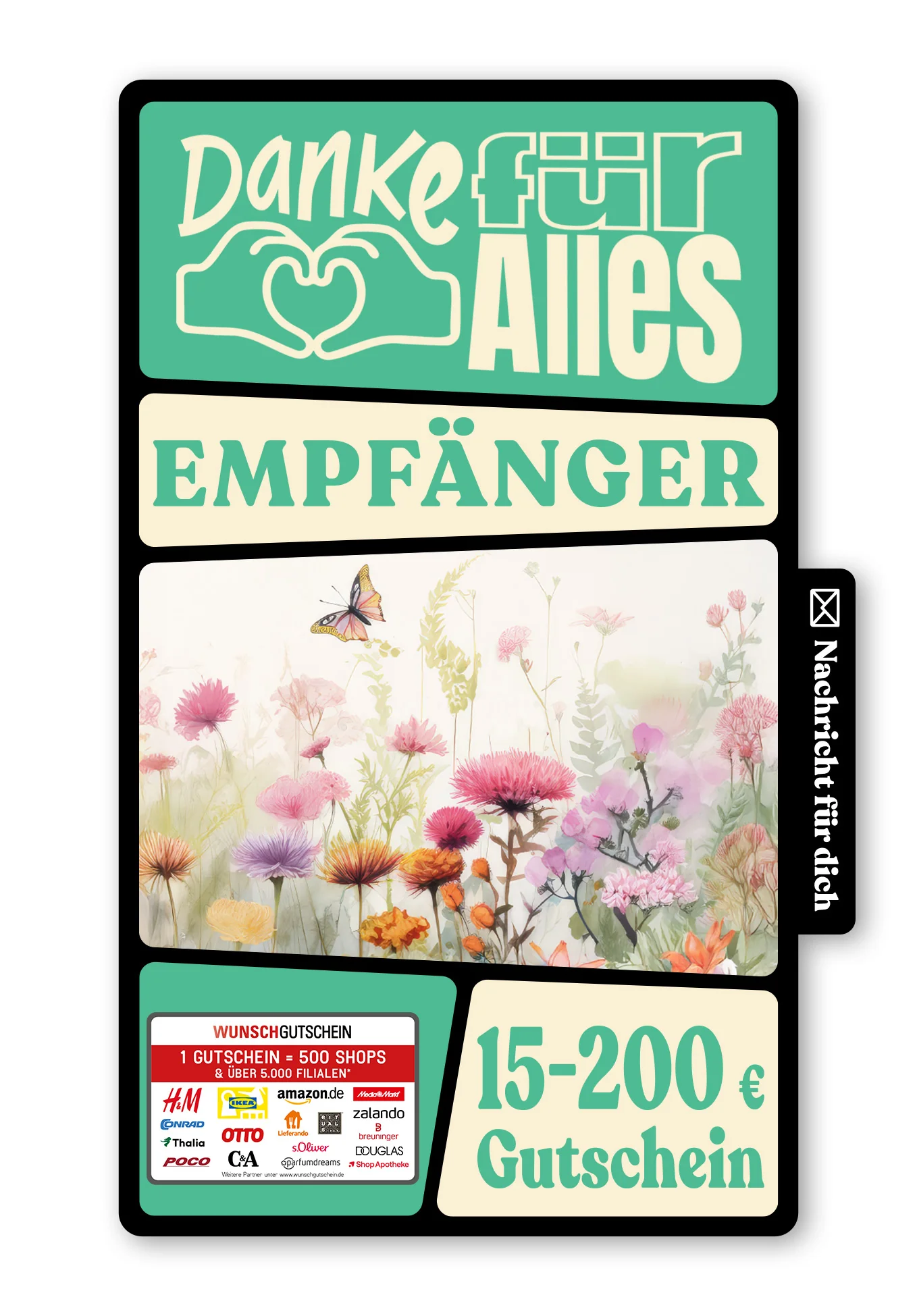 Digital - Für die beste Mama - Blumenwiese