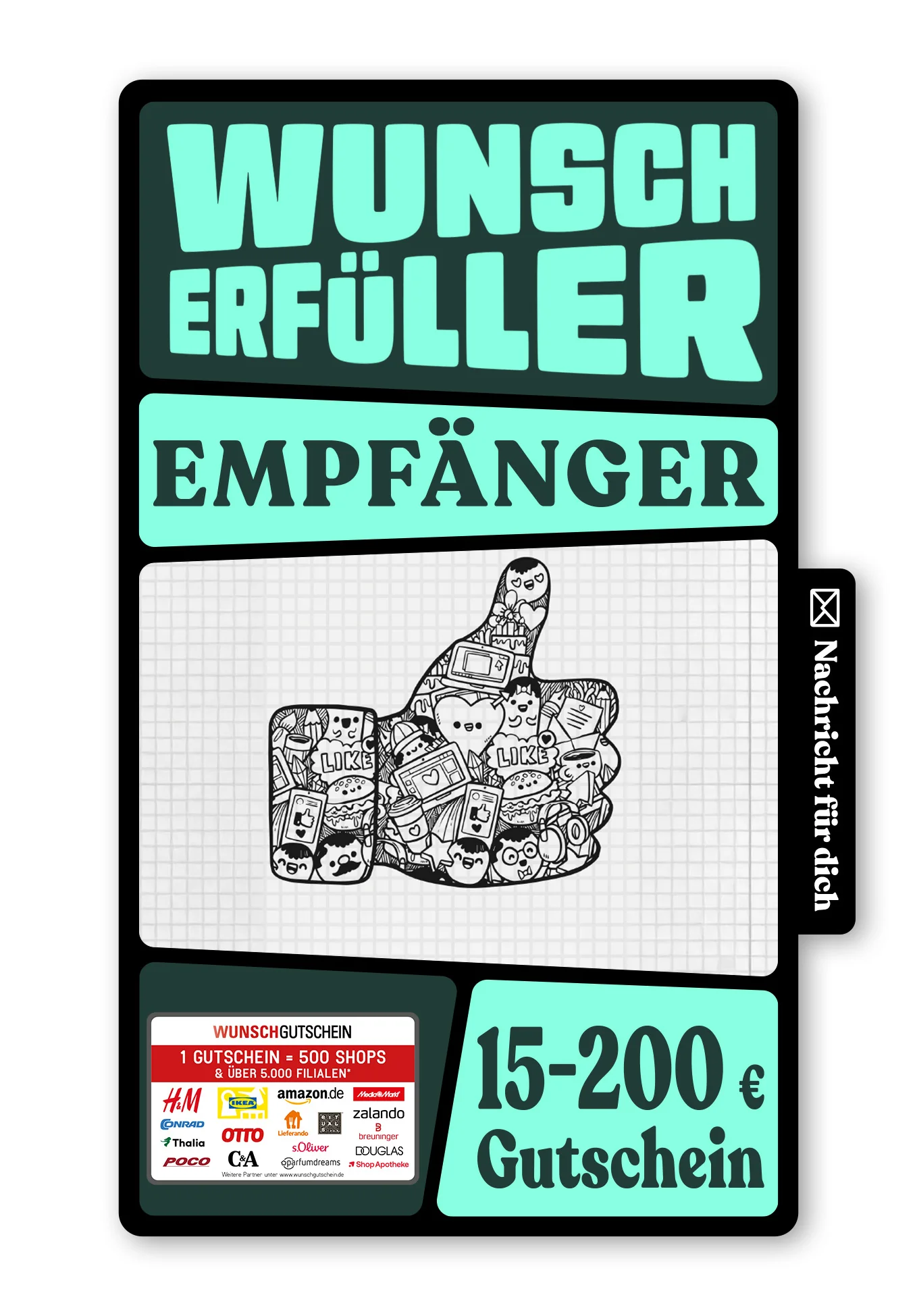 Digital - Genial - Daumen hoch