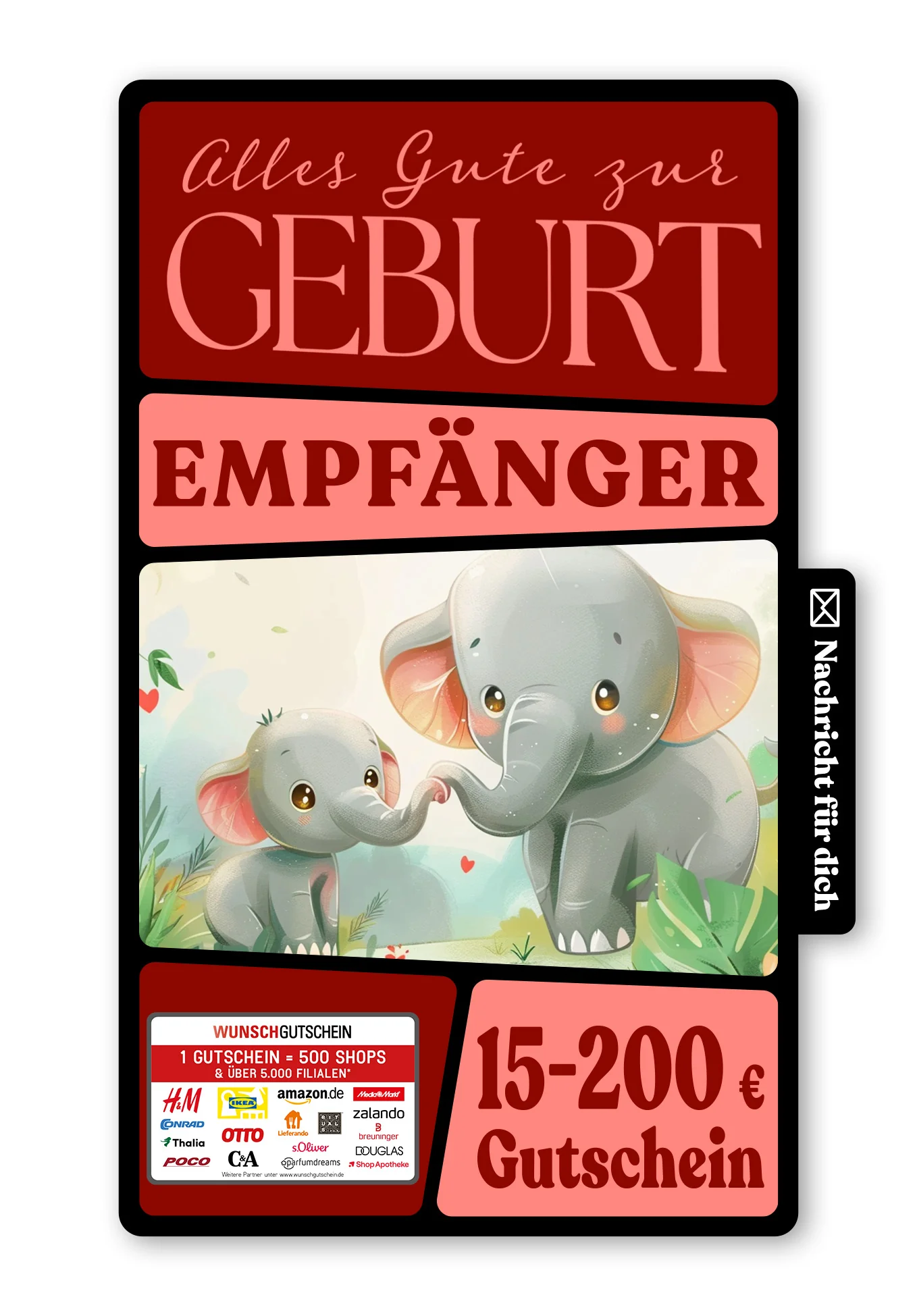 Digital - Hallo Baby - Elefanten
