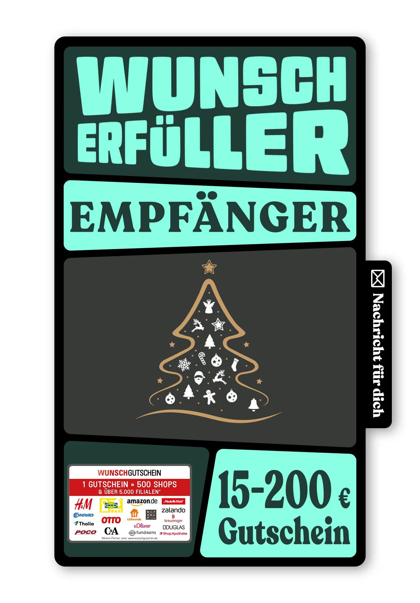 Digital - Merry Christmas - Weihnachtsbaum