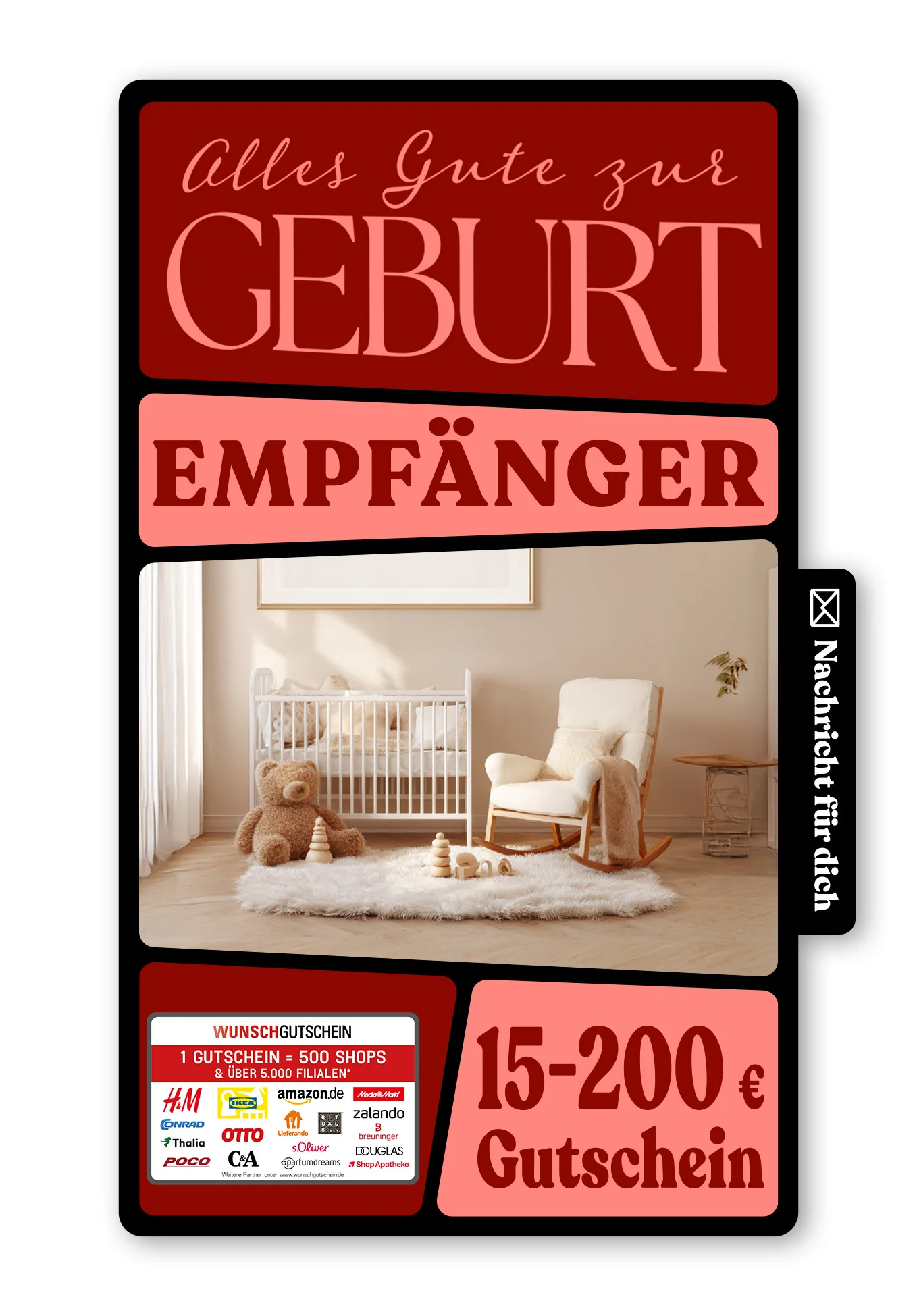 Digital - Willkommen Baby - Kinderzimmer