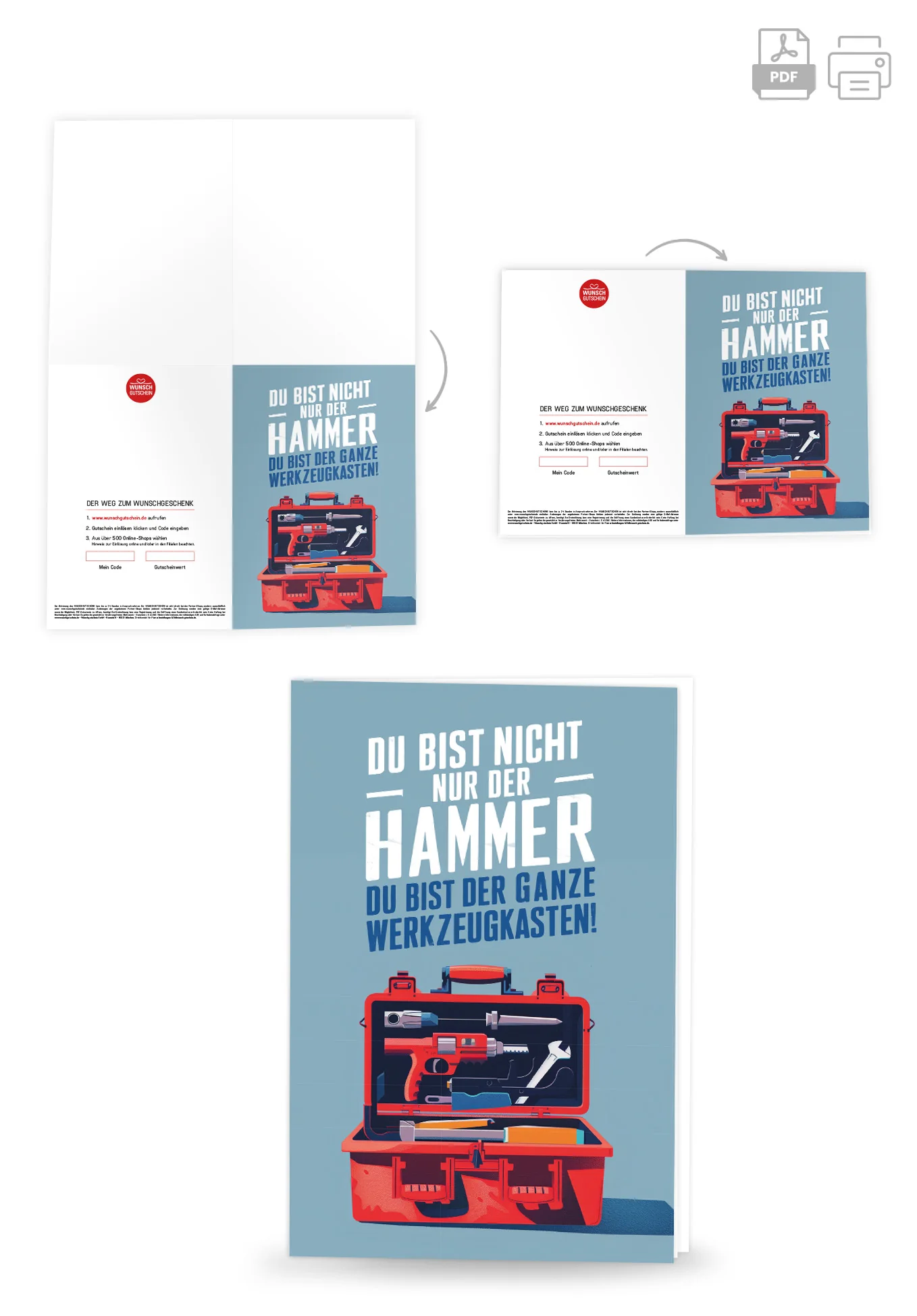 Du bist der Hammer - Werkzeugkoffer - Image 4