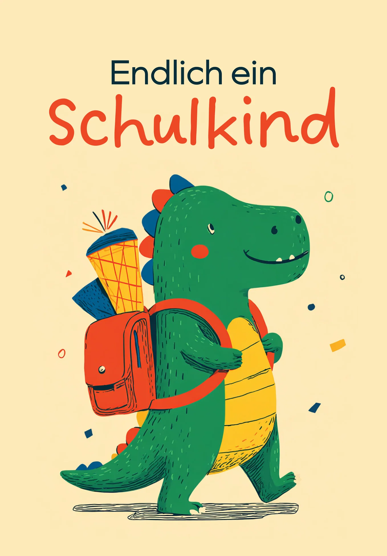 Endlich ein Schulkind - Dino PDF - Image 2