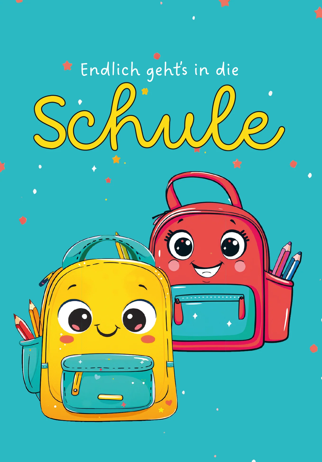 Endlich Schule - Rucksack - Image 2