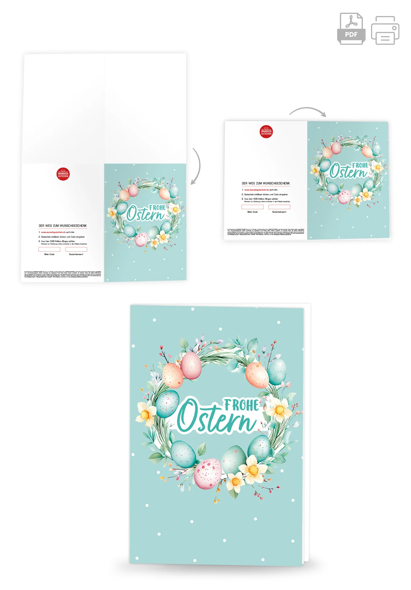 Frohe Ostern - Eierkranz - Image 4