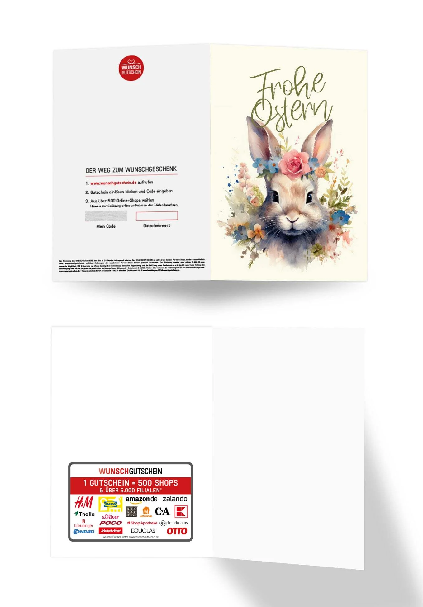 Frohe Ostern - Hase Blumen PDF - Image 3