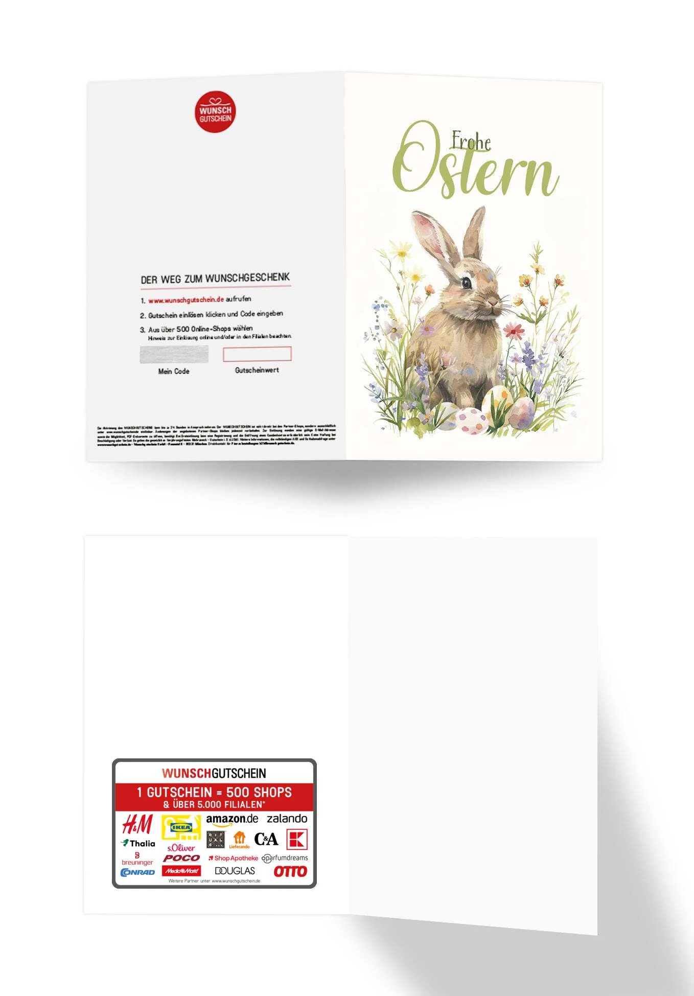Frohe Ostern - Hase im Grass - Image 3