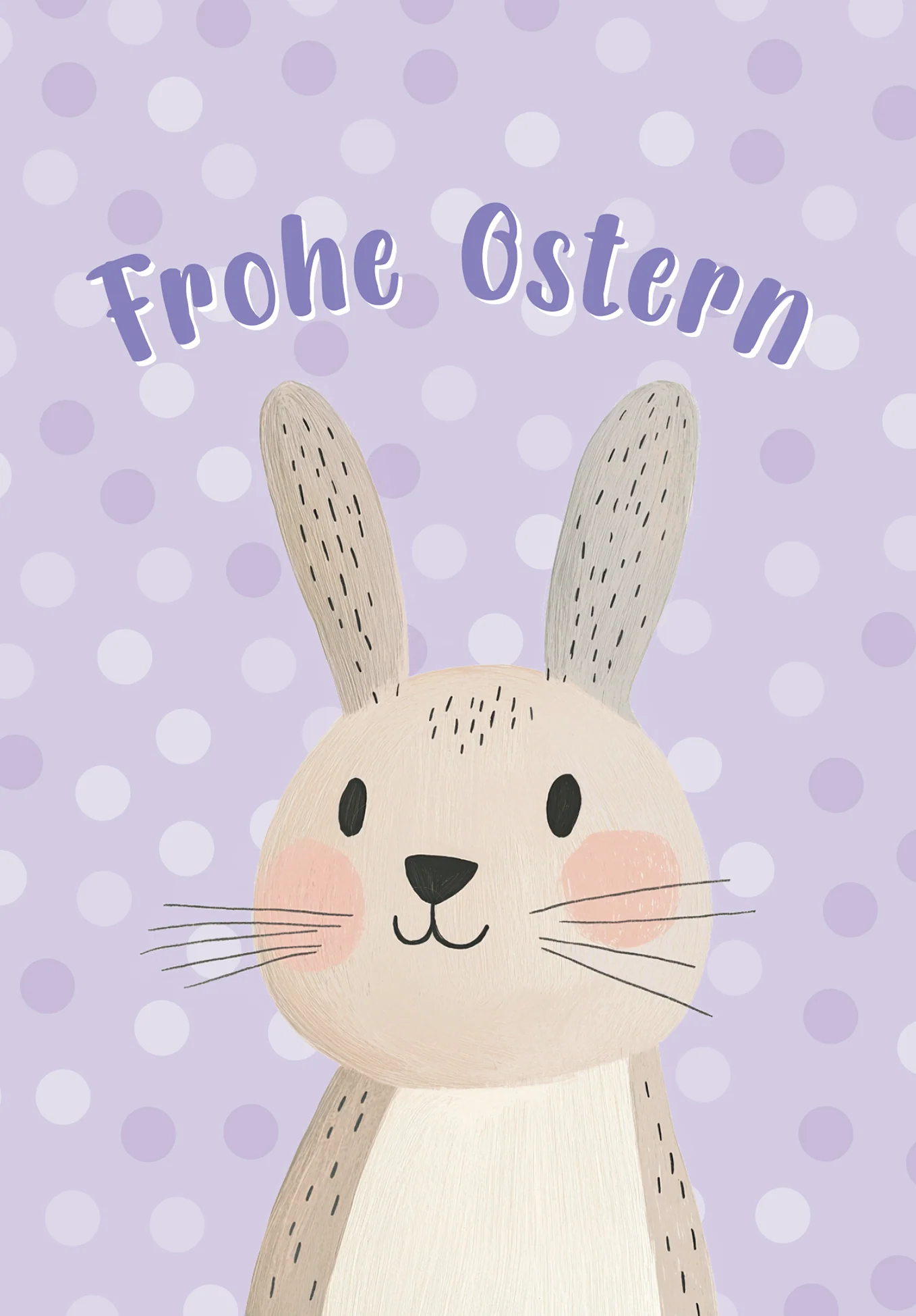 Frohe Ostern - Hase Pastellila - Image 2