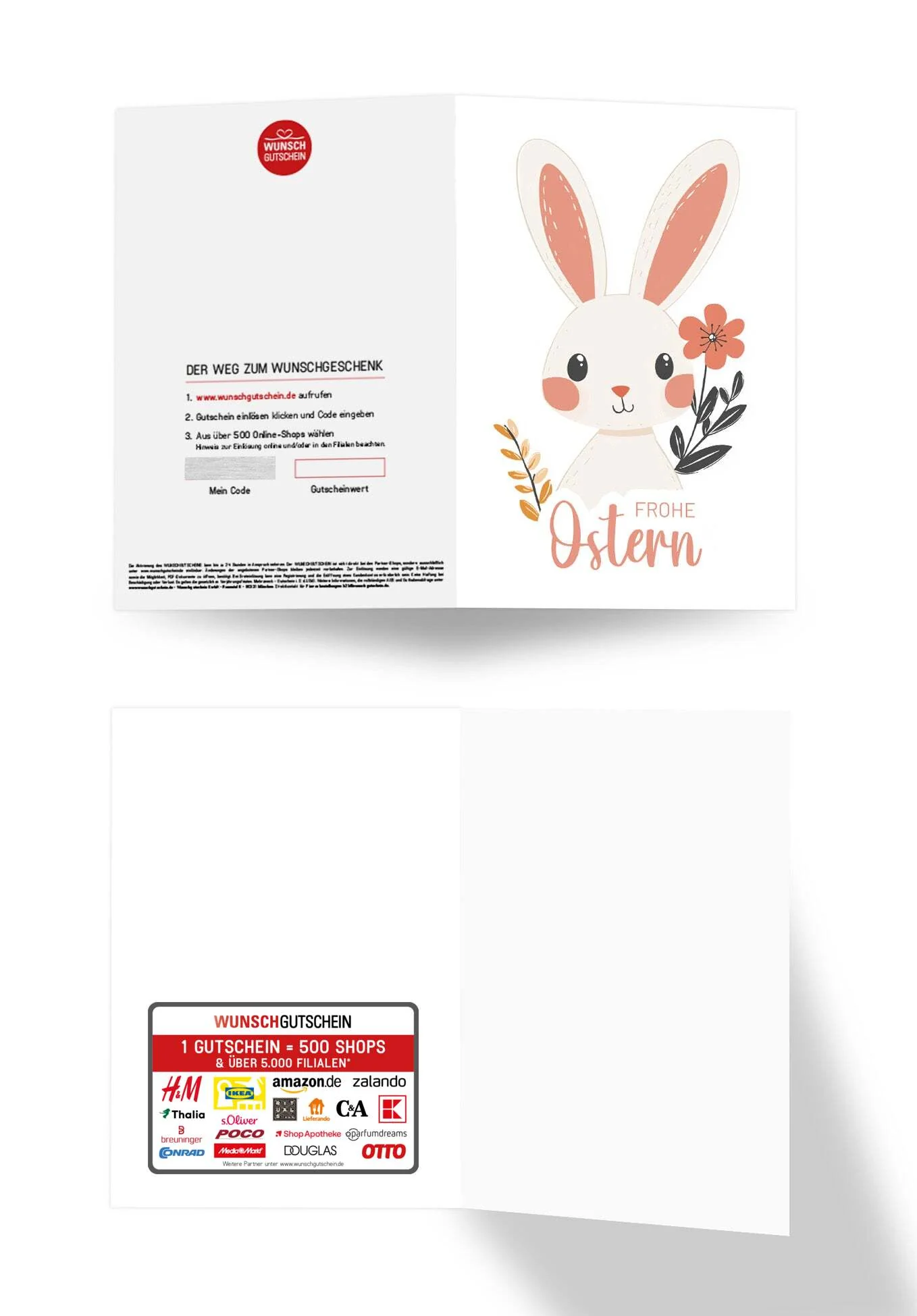 Frohe Ostern - Hase Weiß - Image 3