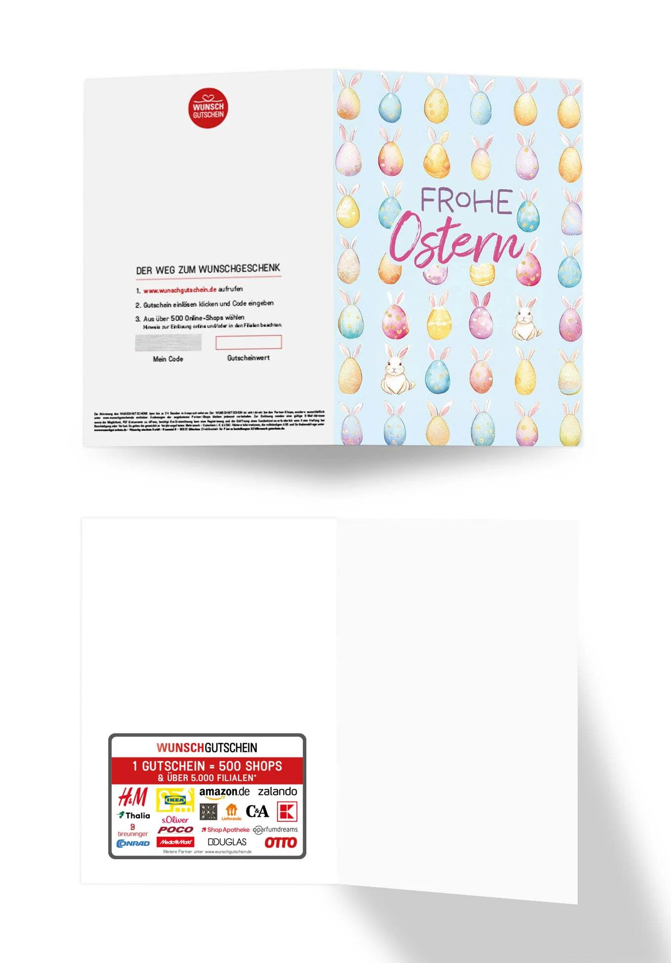 Frohe Ostern - Haseneier Muster PDF - Image 3