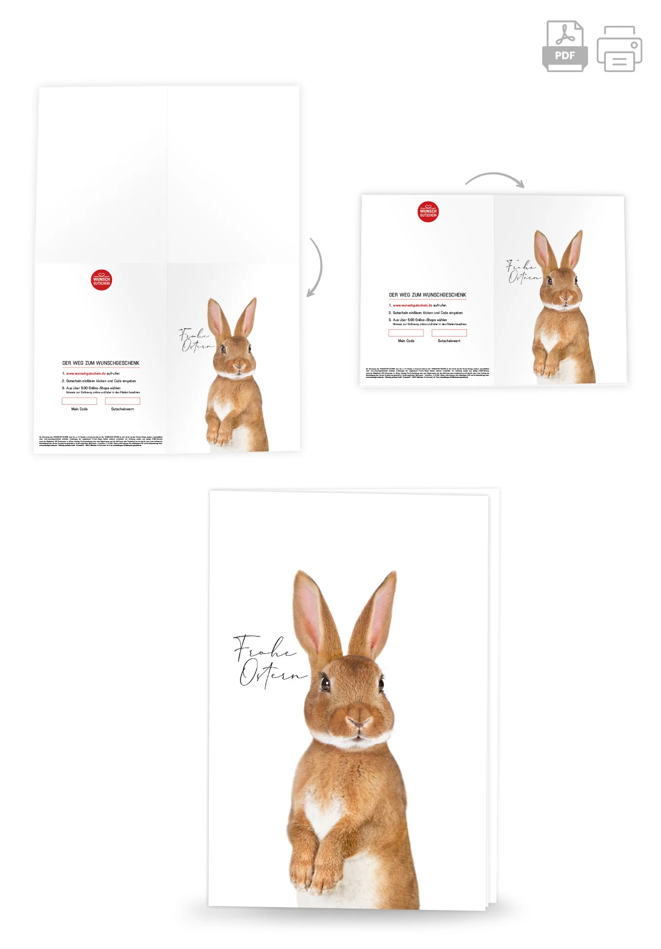 Frohe Ostern - Osterhase PDF - Image 4