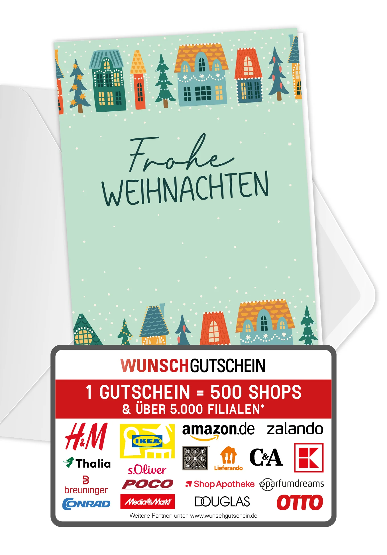 Frohe Weihnachten - Häuser PDF