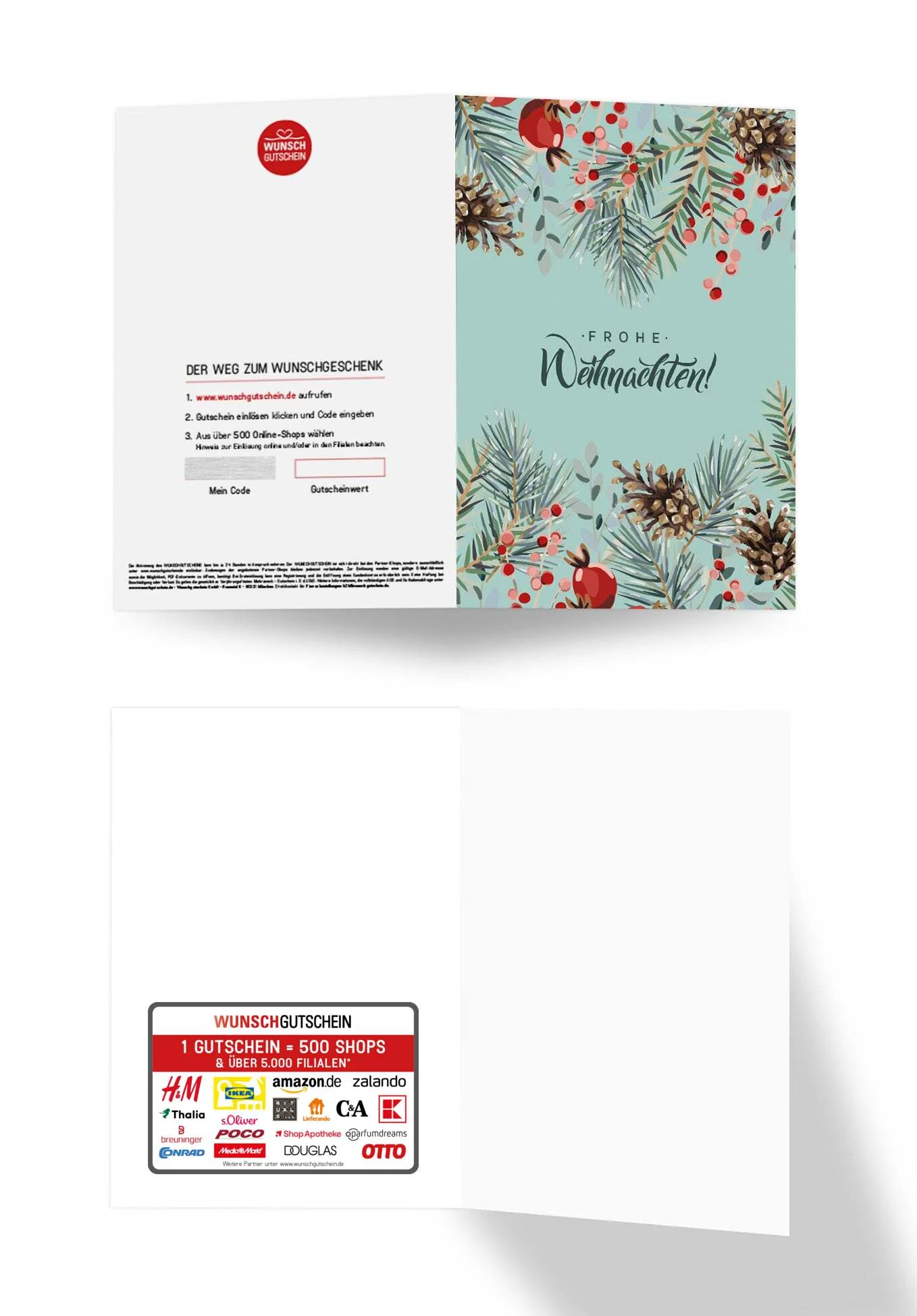 Frohe Weihnachten - Tannenzapfen PDF - Image 3