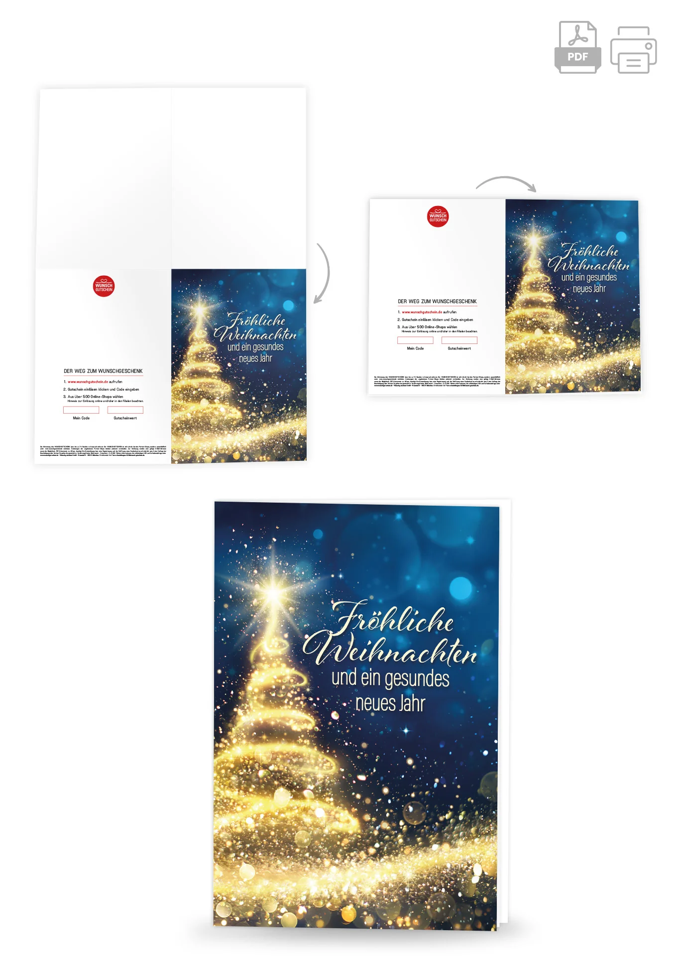 Fröhliche Weihnachten - Tannenbaum - Image 4